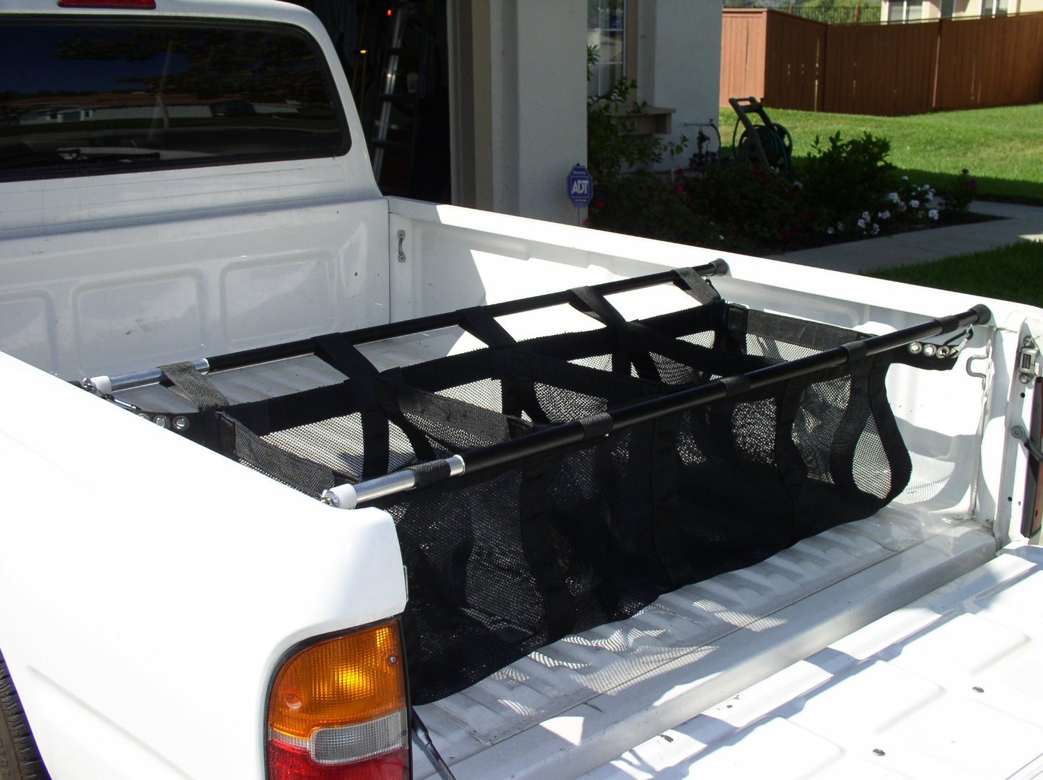 CargoCatch Truck Bed Organizer for Full-Size Pickups - 62 Inch & Larger - Heavy Duty Storage Solution for Tools, Gear & Equipment - Perfect for Work Sites, Camping & Road Trips