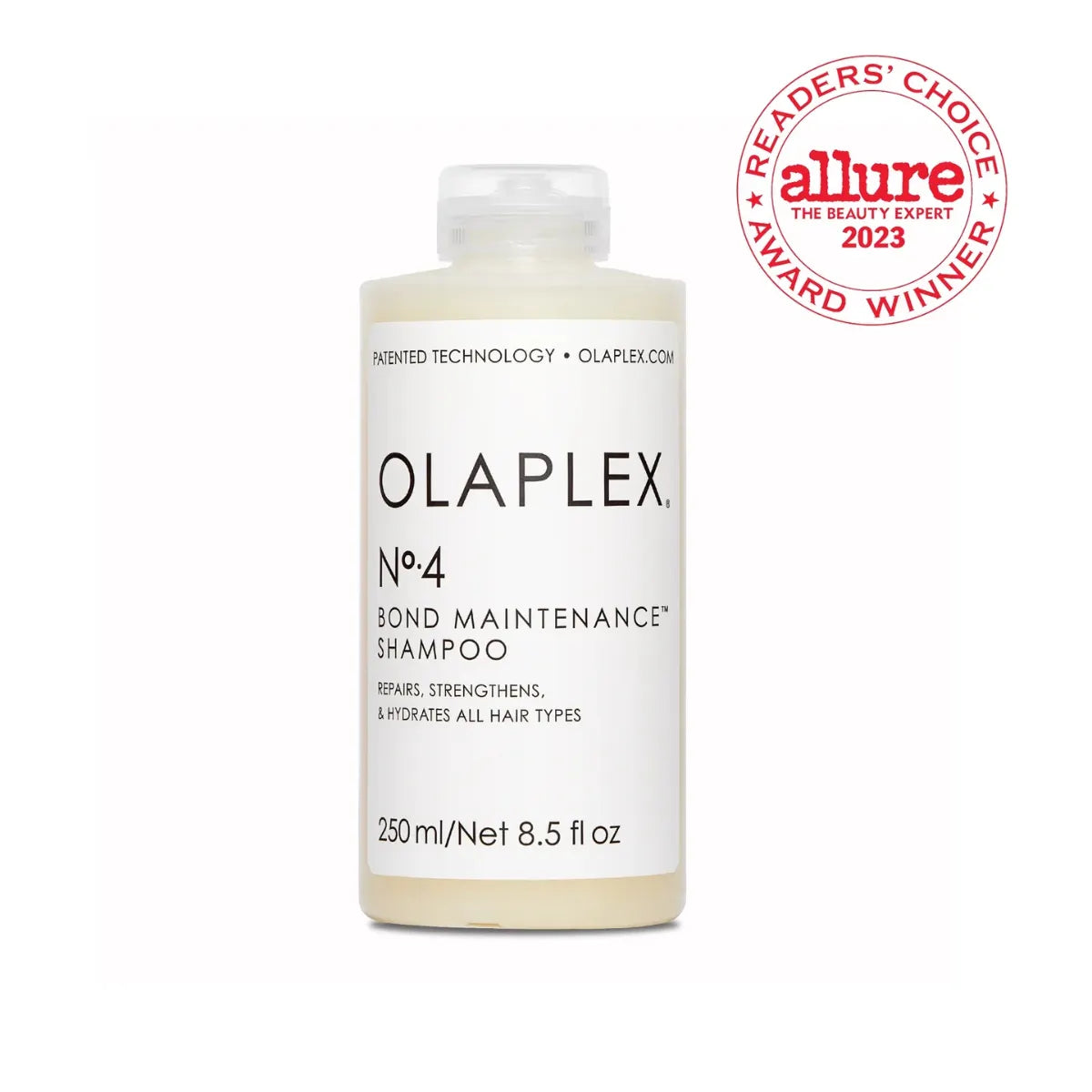 Olaplex No.4 Bond Maintenance Shampoo 250ml - Repair & Strengthen Damaged Hair - Sulfate-Free Shampoo for Color-Treated & Bleached Hair - Salon Quality Hair Care at Home