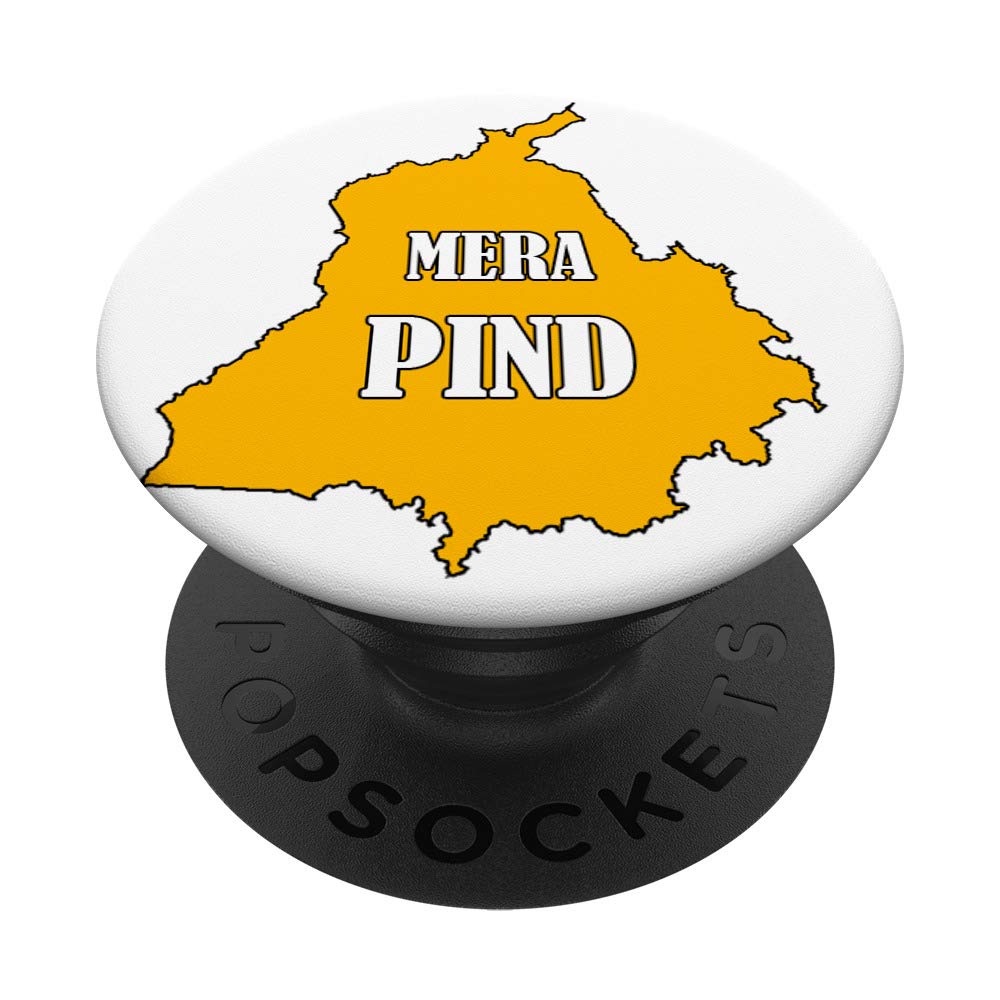 Authentic Punjabi Desi Indian Novelty Apparel PopSockets PopGrip - Swappable Phone & Tablet Grip for iPhone, Samsung, Android | Perfect for Cultural Events, Weddings & Everyday Use