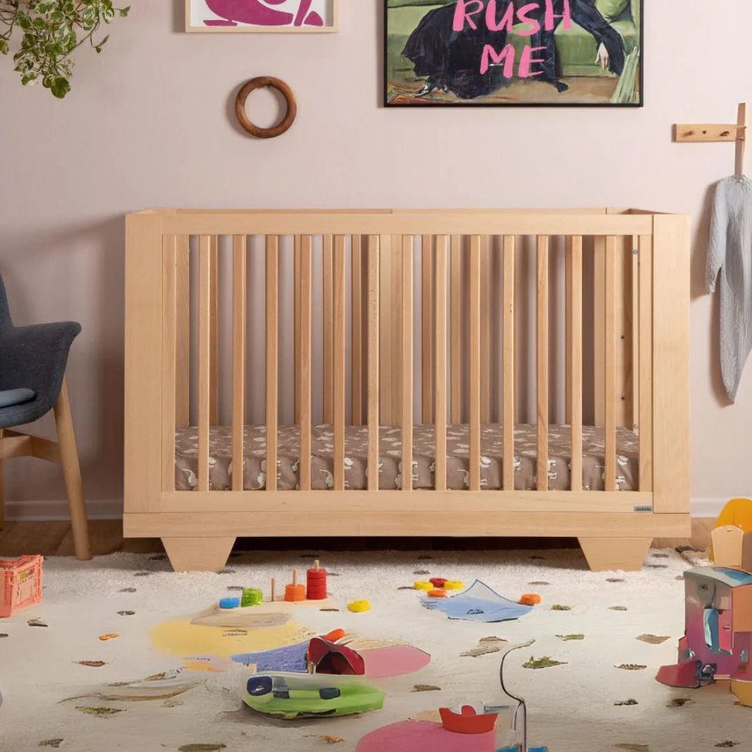 **Dadada Spirit 8-in-1 Convertible Baby Crib – Adjustable Height, Toddler Bed & Daybed – Safe & Stylish Nursery Furniture for Newborns to Teens – Perfect for Small Spaces & Modern Nurseries**