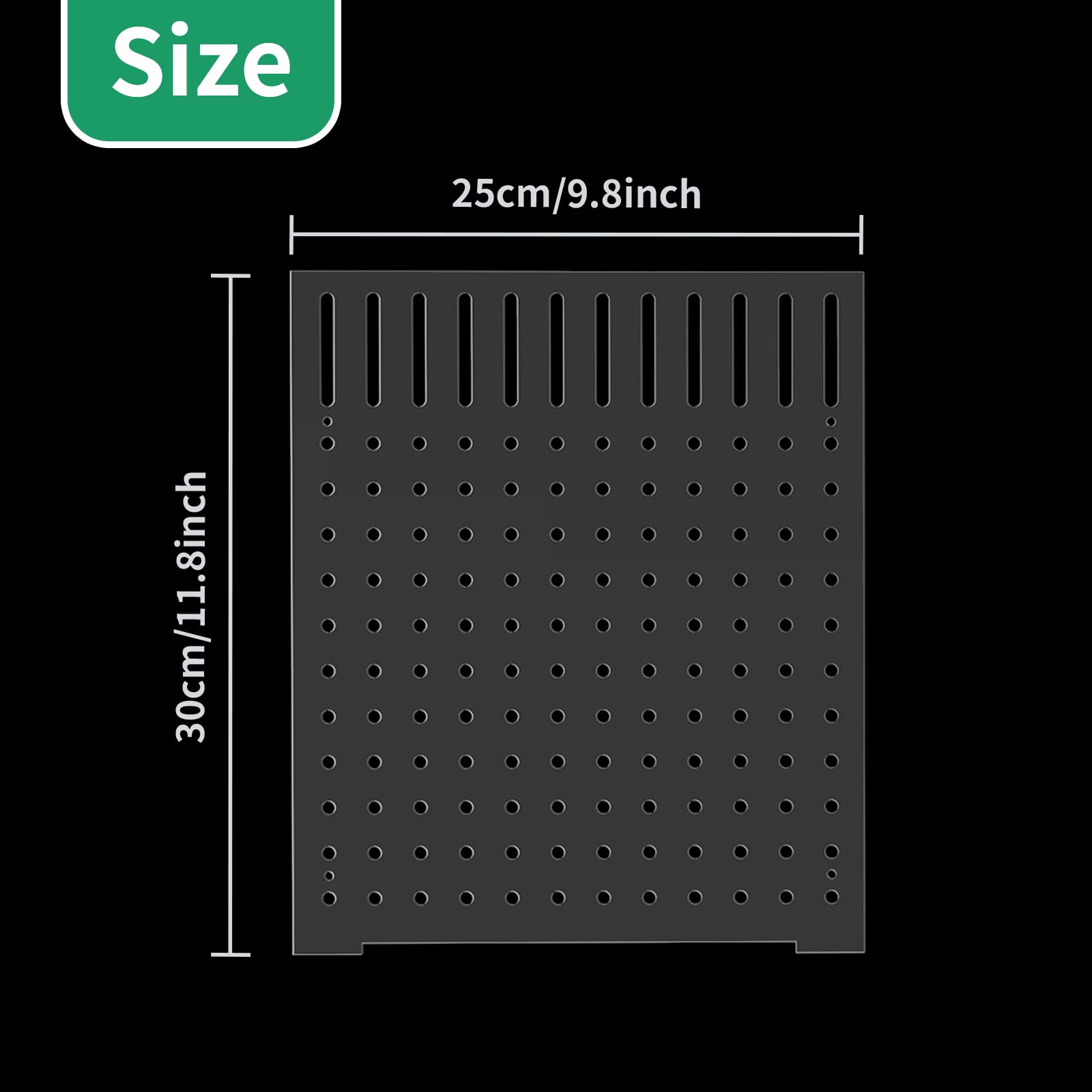 Acrylic Aquarium Fish Tank Divider - 25x30cm (9.84x11.81in) Transparent Partition with Suction Cups for Freshwater Fish Separation | Ideal for Breeding, Aggressive Fish Isolation & Tank Organization