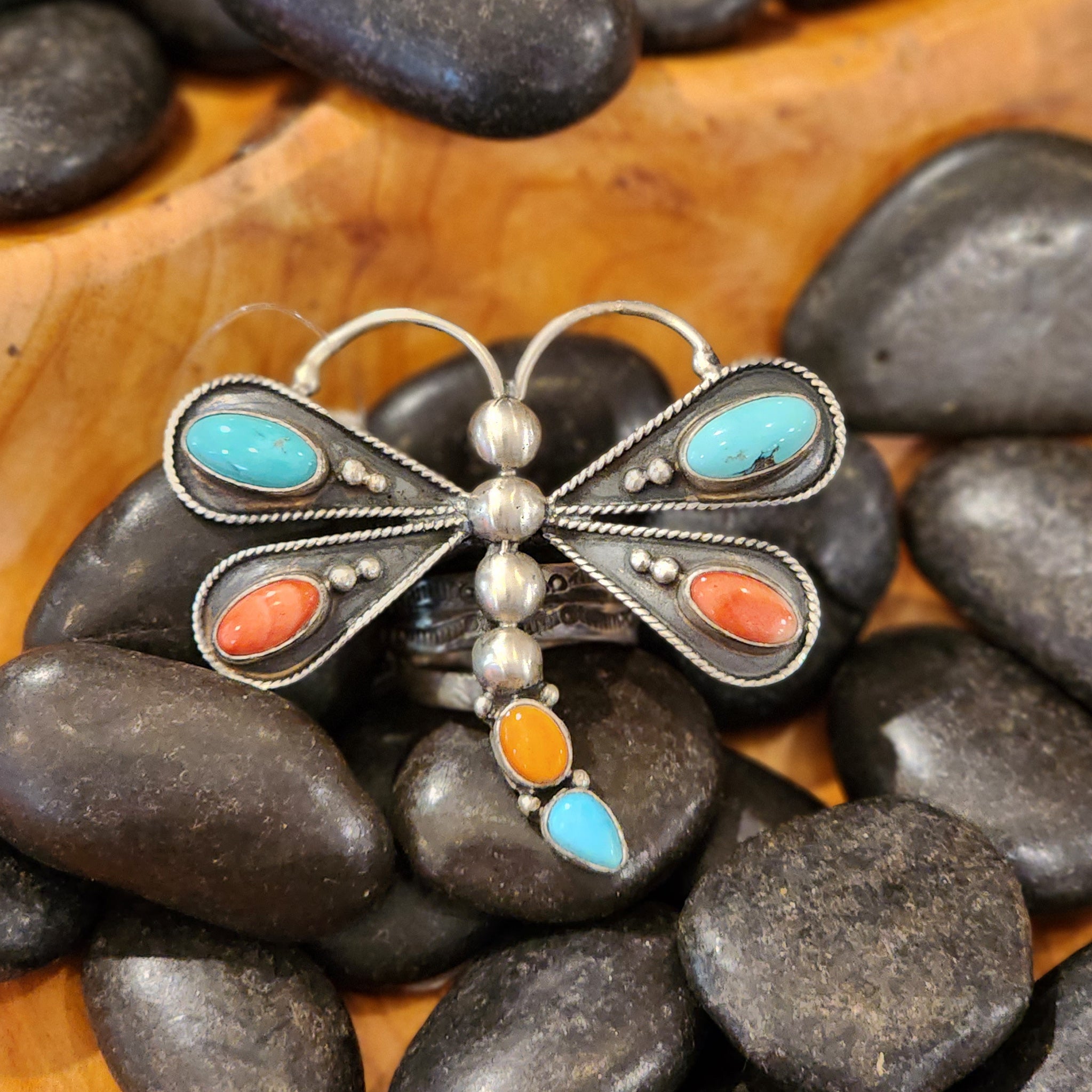 Adjustable Multi-Stone Butterfly Ring - Elegant Jewelry for Women | Perfect for Parties, Weddings & Everyday Wear