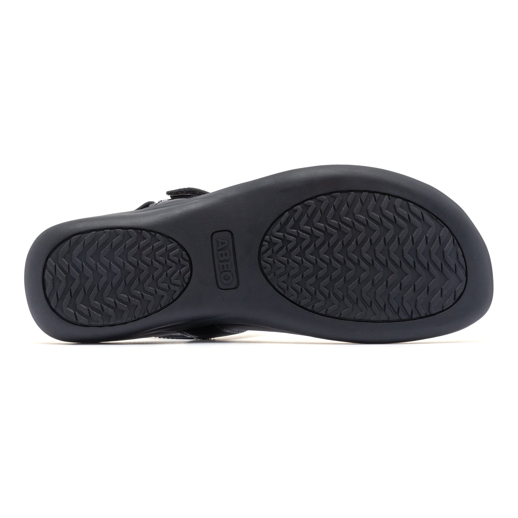 Abeo Oasis T-Strap Black Sandals - Comfortable & Stylish for Women, Perfect for Walking, Travel & Casual Wear