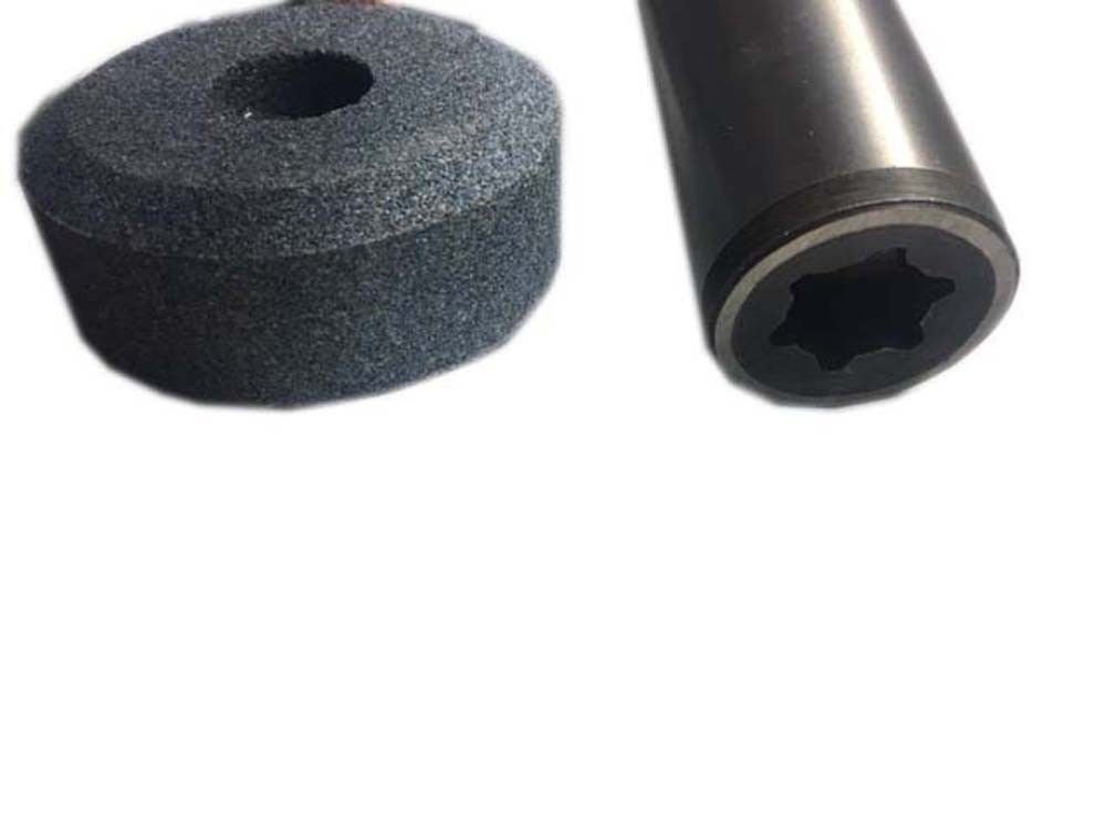 Sioux Valve Seat Grinder Stone Holder with Star Drive - Includes 2 Pilots & 5 Grinding Stones for Precision Engine Valve Repair | Automotive Tool for Mechanics & DIY Car Maintenance