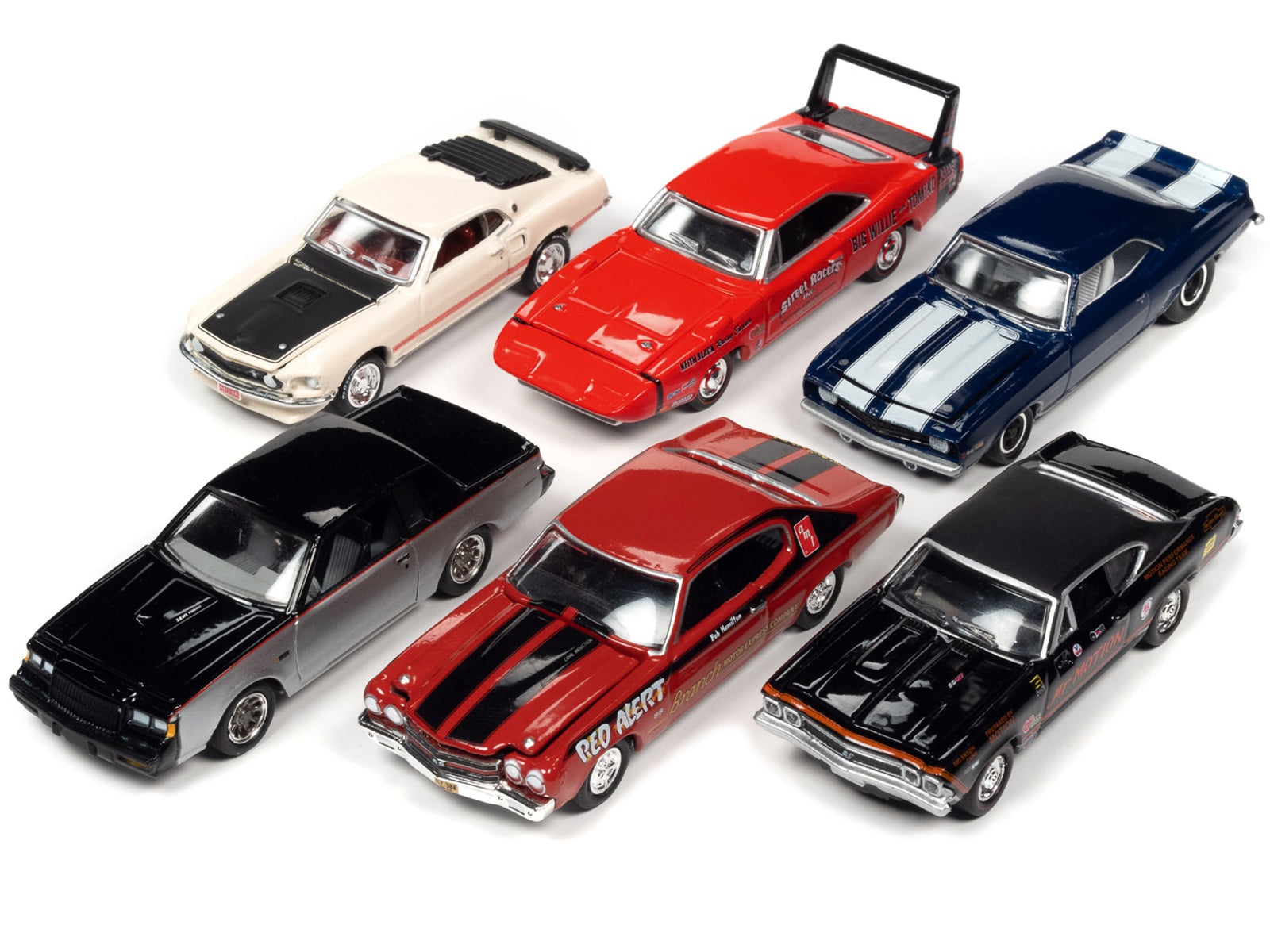 Racing Champions Mint 2022 Set of 6 Cars - 1:64 Scale Diecast Model Cars Collection - Perfect for Display, Collecting & Racing Enthusiasts
