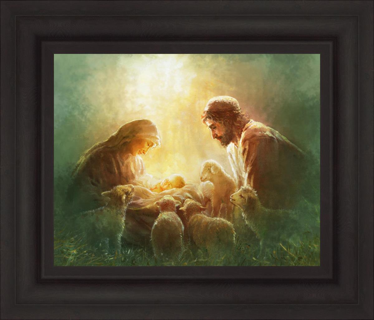 Immanuel By Yongsung Kim - Christian Wall Art & Home Decor for Living Room, Bedroom, Office - Inspirational Scripture Painting for Faith-Based Interiors