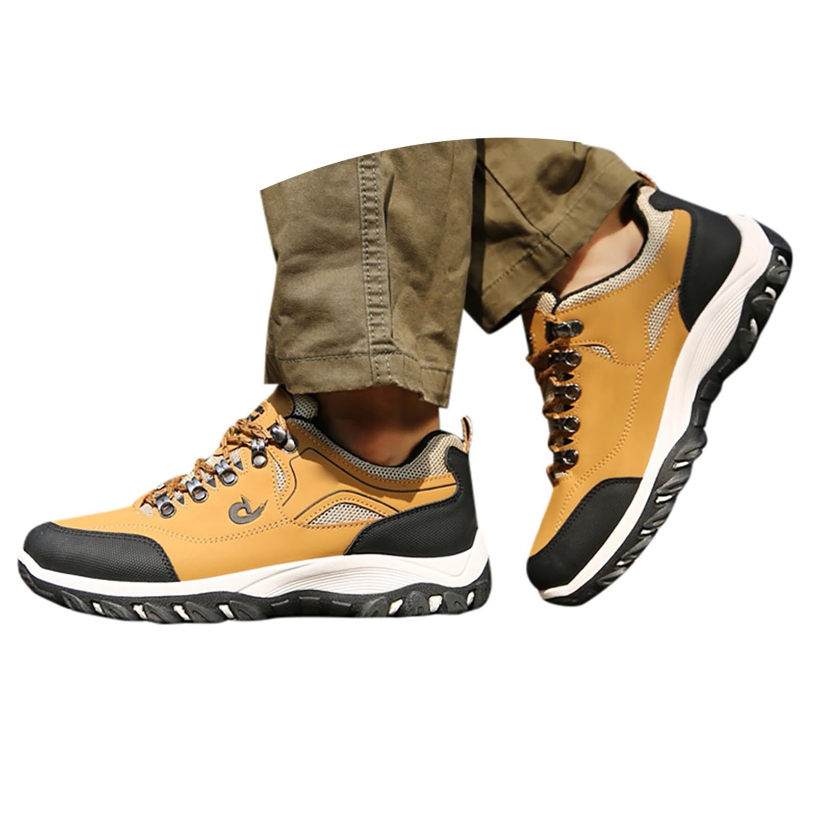 **Men's Waterproof Lightweight Hiking & Trekking Shoes - Durable Outdoor Running & Tennis Shoes for Fitness, Trail Walking & Adventure**