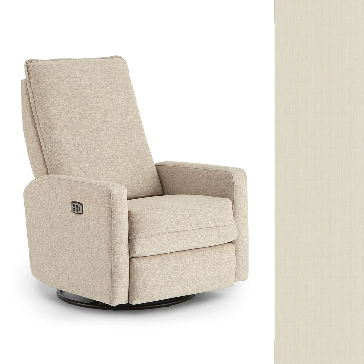 Best Calli Power Swivel Glider Recliner Chair - Ergonomic Comfort for Living Room, Nursery & Office - Perfect for Nursing, Relaxing & Working from Home