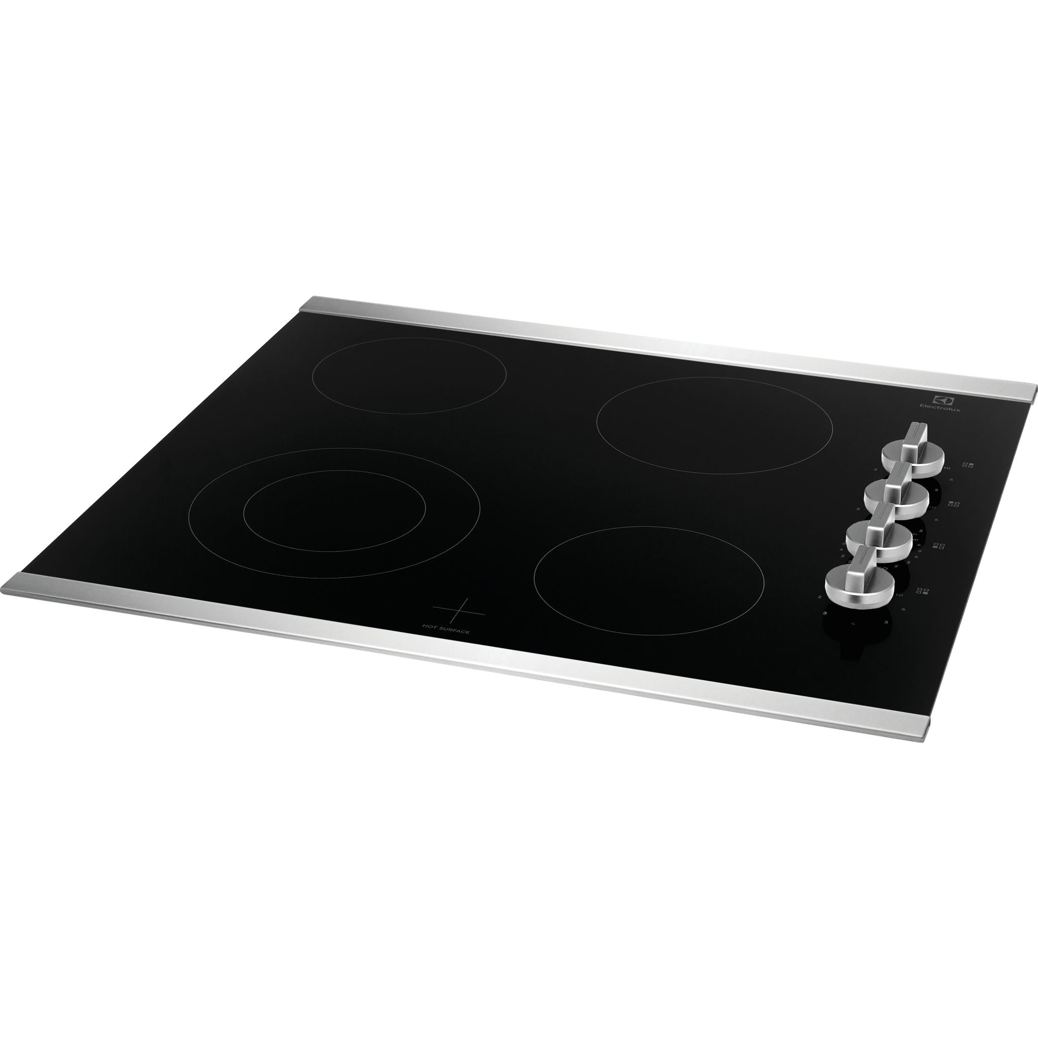 Electrolux 24 Inch Built-In Electric Cooktop ECCE242CAS - Stainless Steel Gas Stove Top for Modern Kitchen Cooking | Perfect for Home Chefs & Small Spaces