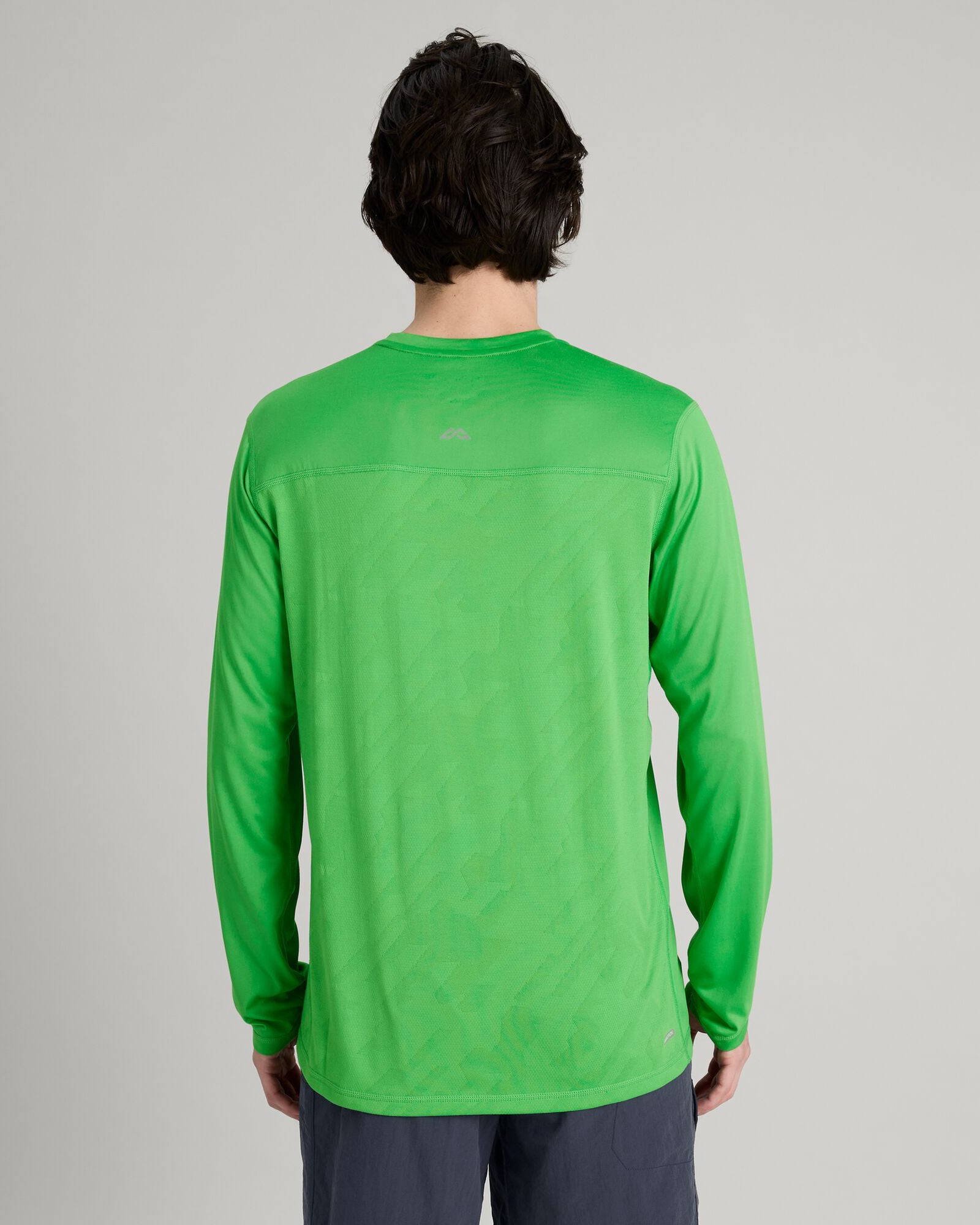 Accion Men's DriMOTION Long Sleeve Moisture Wicking T-Shirt - Lightweight Quick Dry Activewear for Running, Hiking & Gym Workouts