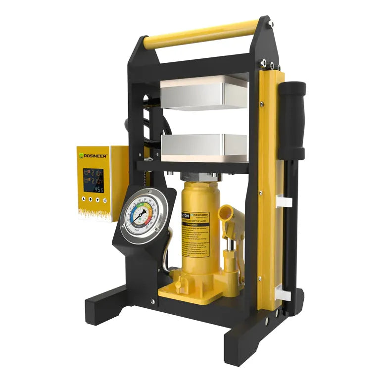 Rosineer Mighty 10 - 10 Ton Manual Rosin Press Machine for Home & Commercial Use - Perfect for Extracting Essential Oils, CBD, and Rosin from Hemp, Flowers & Herbs