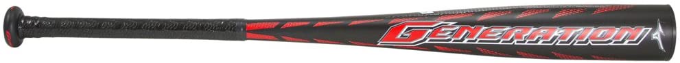 Mizuno 340438 2018 Generation Senior League (9) Baseball Bat - Lightweight Aluminum Alloy for Youth & Adult Players - Perfect for Training, Games & Tournaments