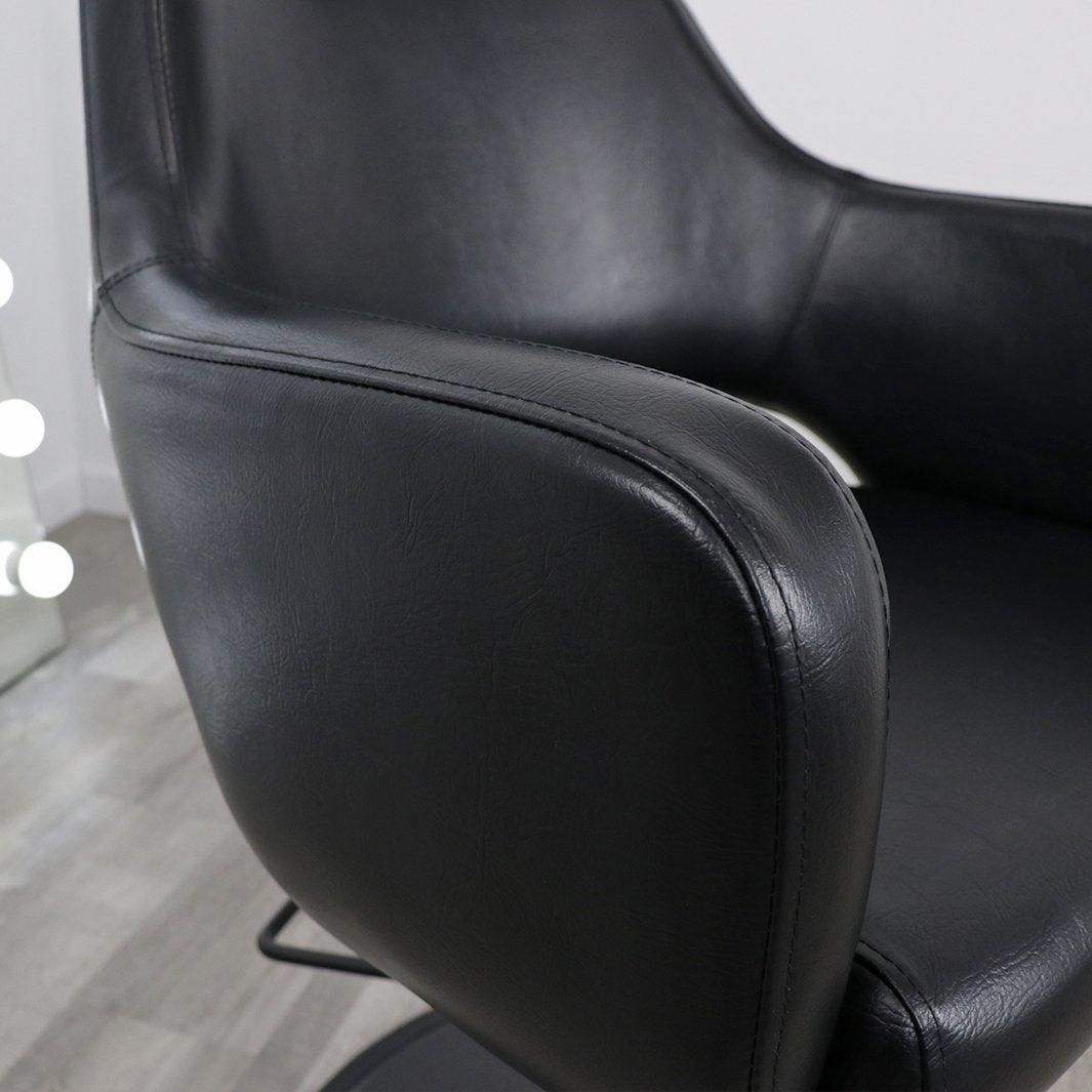 Stylish Salon Chair for Hair Styling & Barber Shop - Ergonomic & Durable Beauty Salon Furniture for Hairdressers & Clients - Perfect for Home Salons & Professional Beauty Spaces