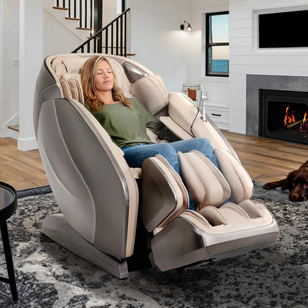 Kyota Hatsumei M900 AI 4D Massage Chair with Zero Gravity & Full Body Scan - Premium Recliner for Home, Office & Spa Relaxation