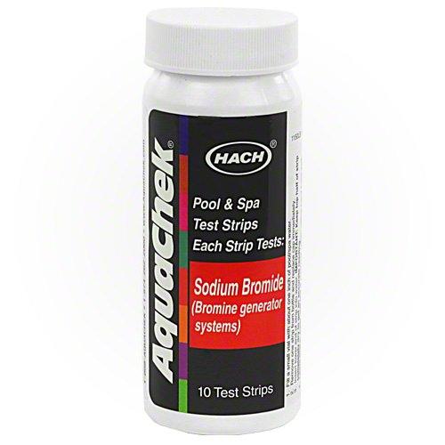 AquaChek Sodium Bromide Test Strips for Bromine Generator Systems - Accurate Water Testing for Hot Tubs, Spas & Pools