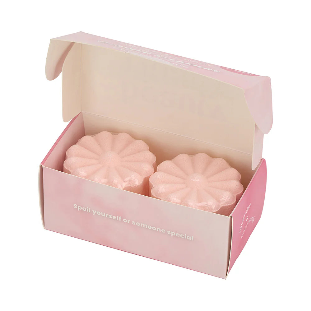 Annabel Trends Aromatherapy Shower Steamers - Lavender & Chamomile Scented Bath Bombs for Relaxation & Stress Relief | Perfect for Self-Care, Spa Nights & Gift Giving
