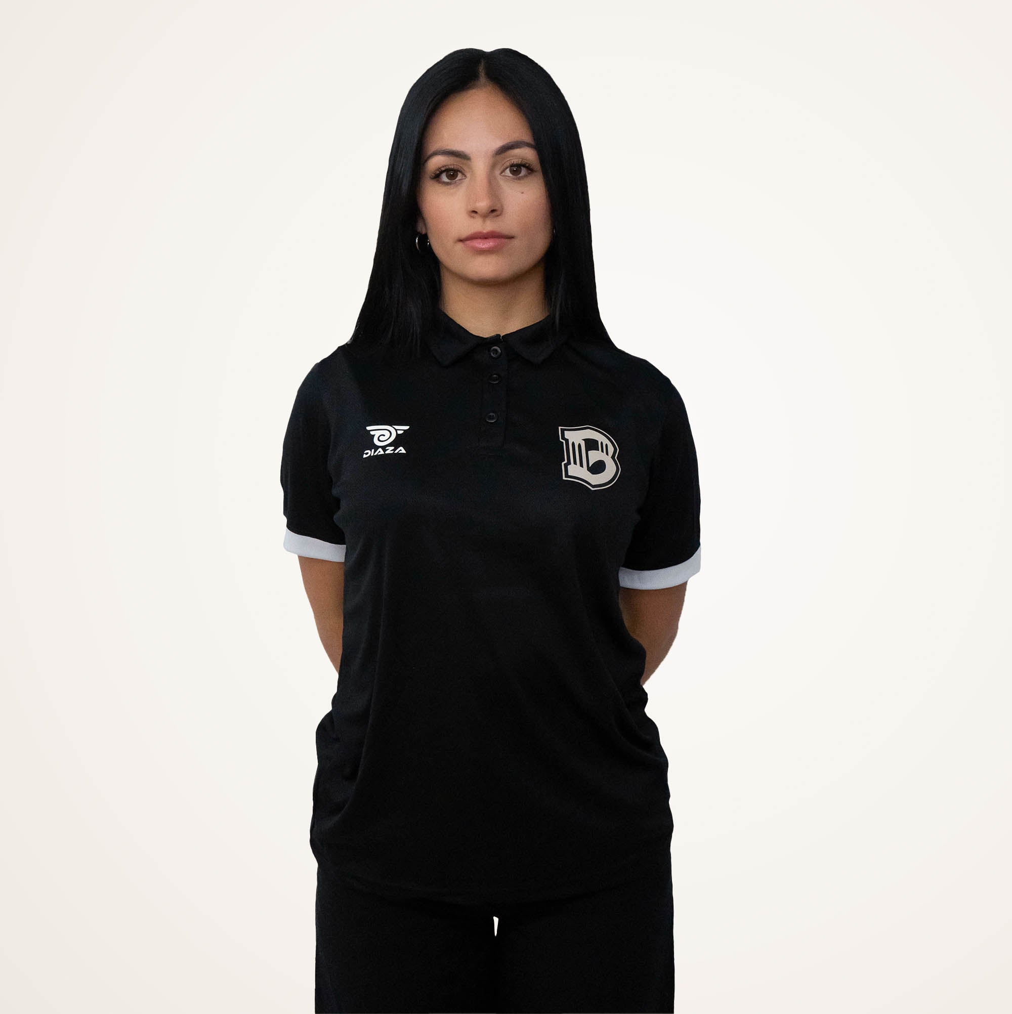 Brooklyn FC Women's Black Polo Shirt - Breathable & Stylish Soccer Jersey for Training & Matches - Perfect for Fans, Players & Casual Wear