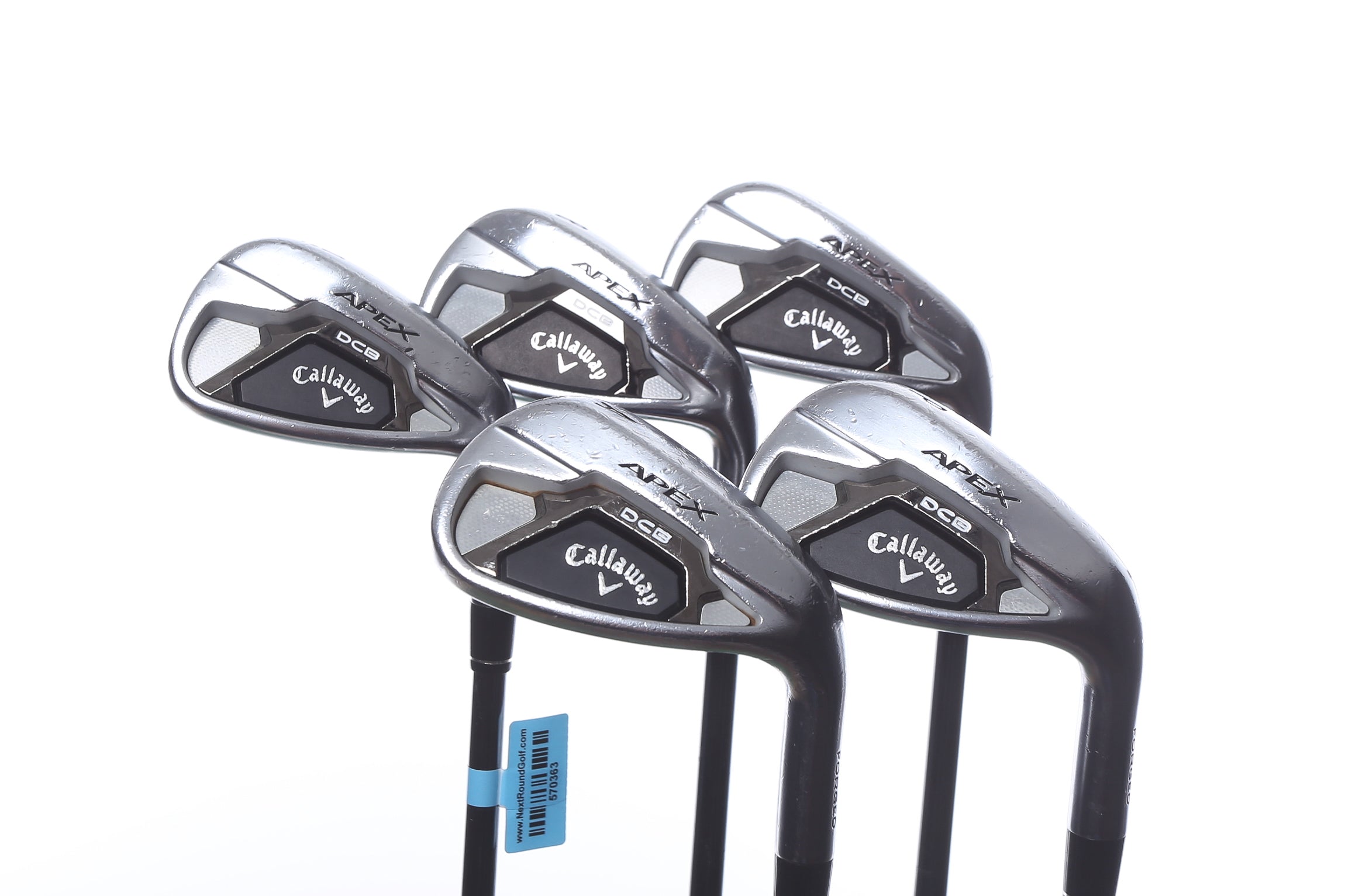 Used Callaway Apex DCB Iron Set - Right Handed 7-AW Senior Flex Graphite Shafts | Premium Golf Clubs for Seniors & High Handicappers | Perfect for Improving Accuracy & Distance on the Course