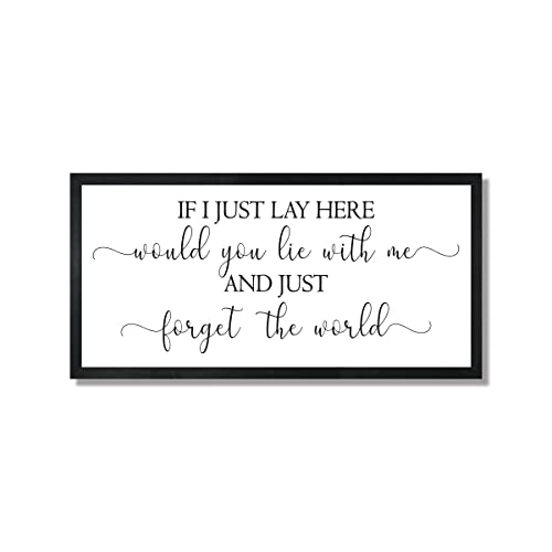 If I Just Lay Here