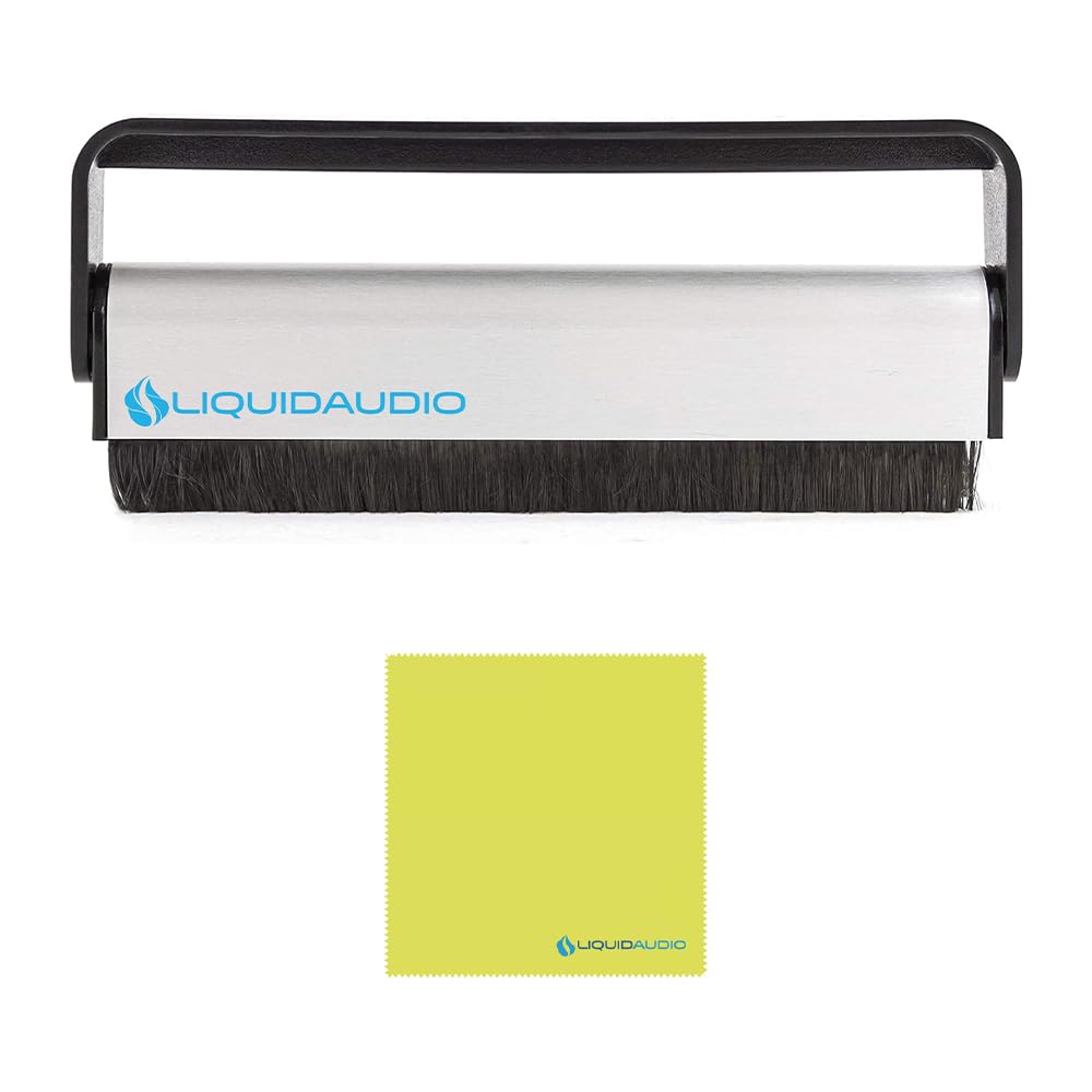 Ortofon Concorde MkII DJ CC Twin Cartridges & Stylus Set with Flight Case - Includes Liquid Audio Carbon Fiber Record Brush & Instrument Polishing Cloth - Perfect for Professional DJs, Vinyl Enthusiasts & Home Music Production