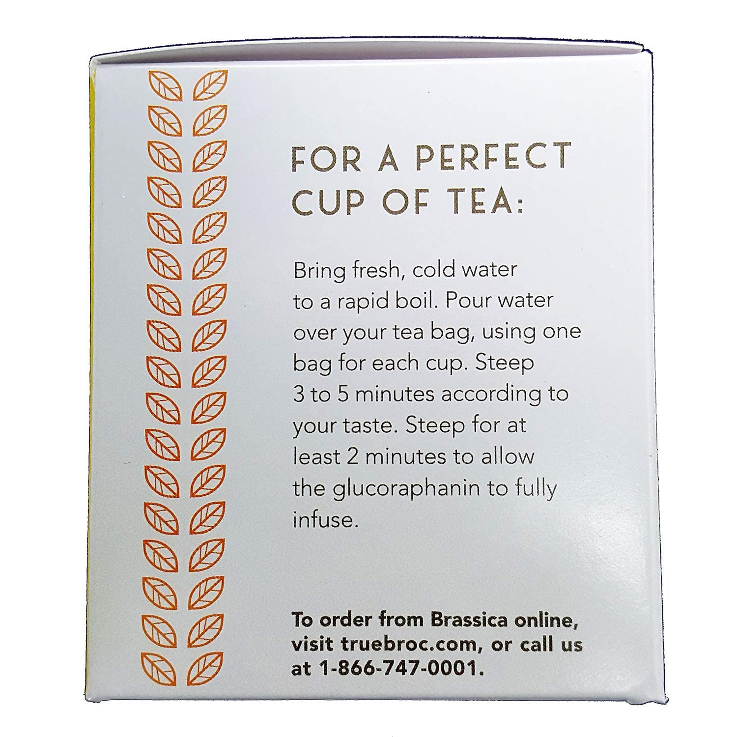 Brassica Green Tea with Lemon - 16 Count SGS Certified Tea Bags | Refreshing & Antioxidant-Rich for Daily Wellness & Relaxation