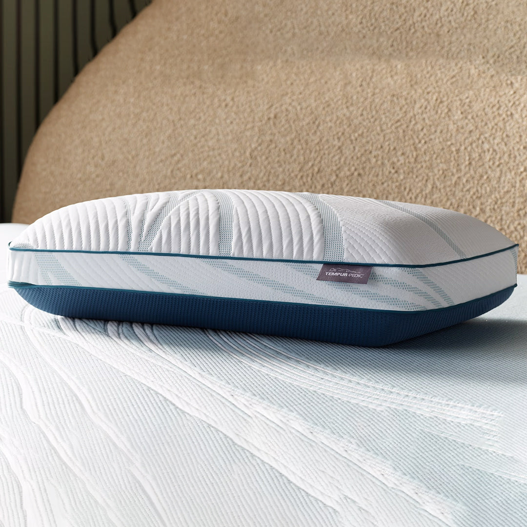 Adapt ProHi Pillow - Orthopedic Neck Support Pillow for Side, Back & Stomach Sleepers - Ergonomic Memory Foam Pillow for Pain Relief & Better Sleep - Perfect for Home, Travel & Office Use