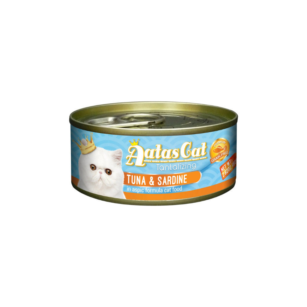 **Aatas Cat Tantalizing Tuna & Ocean Fish Variety Pack – 80g Nutrient-Rich Cat Treats with Squid, Snapper, Shirasu Sardine, Crab & Beef in Aspic – Perfect for Training, Rewards & Special Occasions**