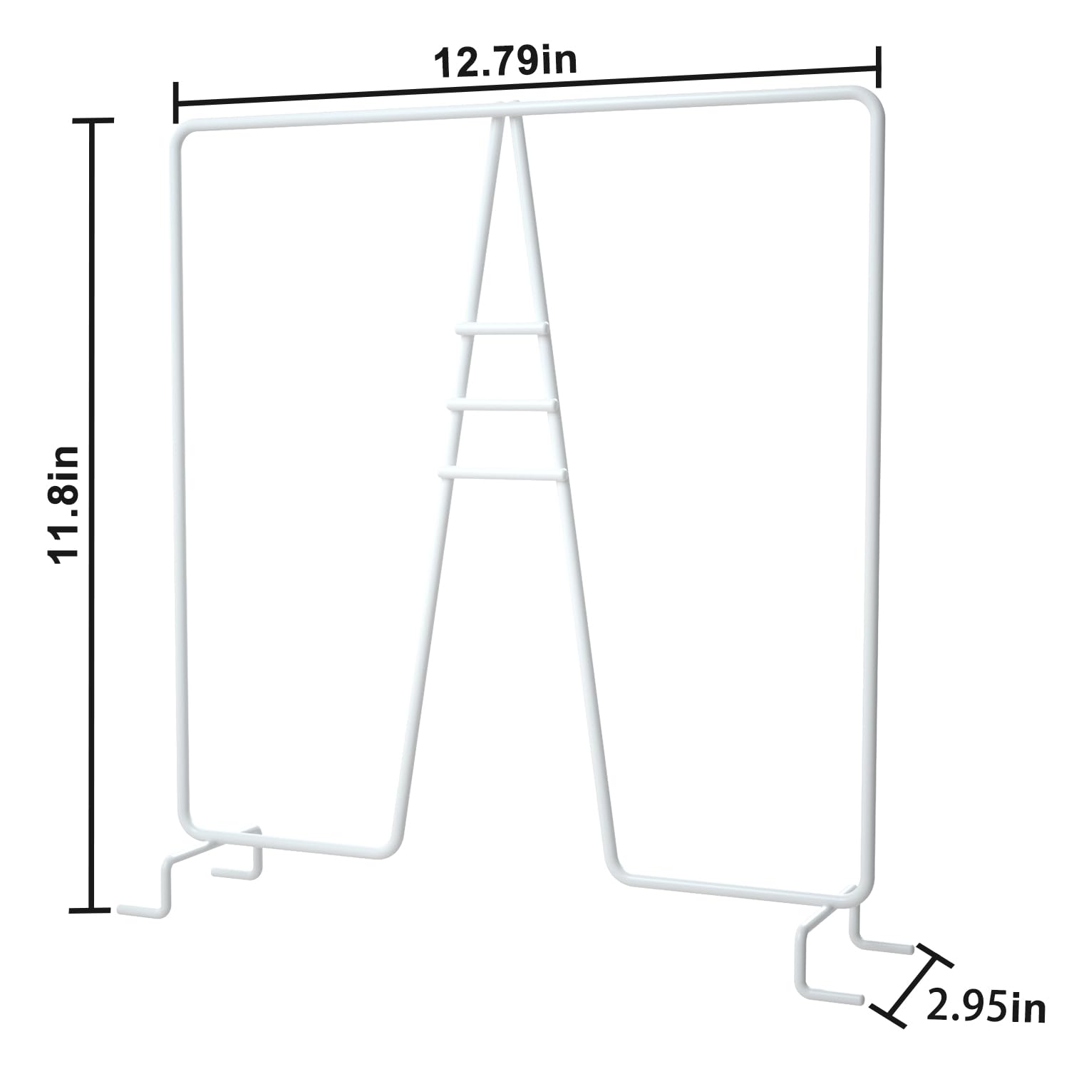 Urban Deco 8-Pack White Wire Shelf Dividers - Closet Organizer for Bedroom, Kitchen & Cabinet Storage - Easy Install Shelf Divider for Wire Shelving | Perfect for Pantry Organization & Space Optimization
