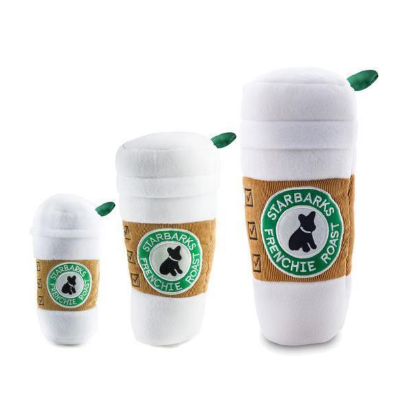 Starbarks White Lid Dog Chew Toy - Durable Chewing Bone for Small & Large Dogs - Perfect for Teething Puppies & Aggressive Chewers - Indoor & Outdoor Playtime Fun