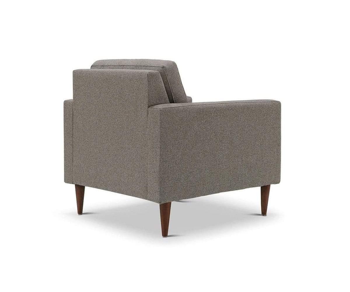 Everly Chair - Modern Accent Chair for Living Room, Bedroom & Office - Comfortable Upholstered Armchair with Sturdy Metal Legs - Perfect for Relaxing, Reading & Decorating Your Home