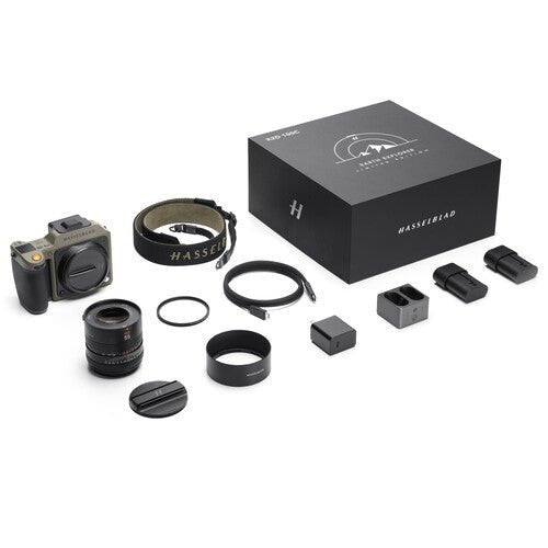 Hasselblad X2D 100C Earth Explorer Limited Edition Medium Format Mirrorless Camera - Professional Photography for Landscape, Studio & Travel - Capture Stunning High-Resolution Images