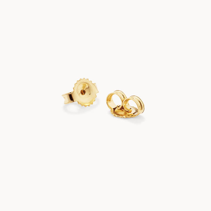 10k Gold Triple Ball Stud Earrings for Women - Minimalist Elegant Jewelry for Everyday Wear, Parties & Gifts