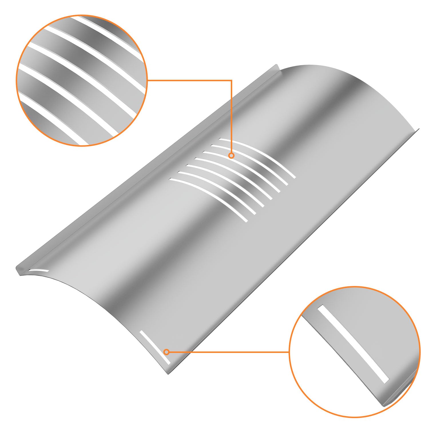 Pit Boss PB1000, PB1100, PB1150, PB1600 Series Flame Broiler Kit Replacement Parts - Slide Cover & Bottom Plate for PB1100PS1 Pellet Grill - Perfect for Outdoor BBQ, Camping & Backyard Cooking