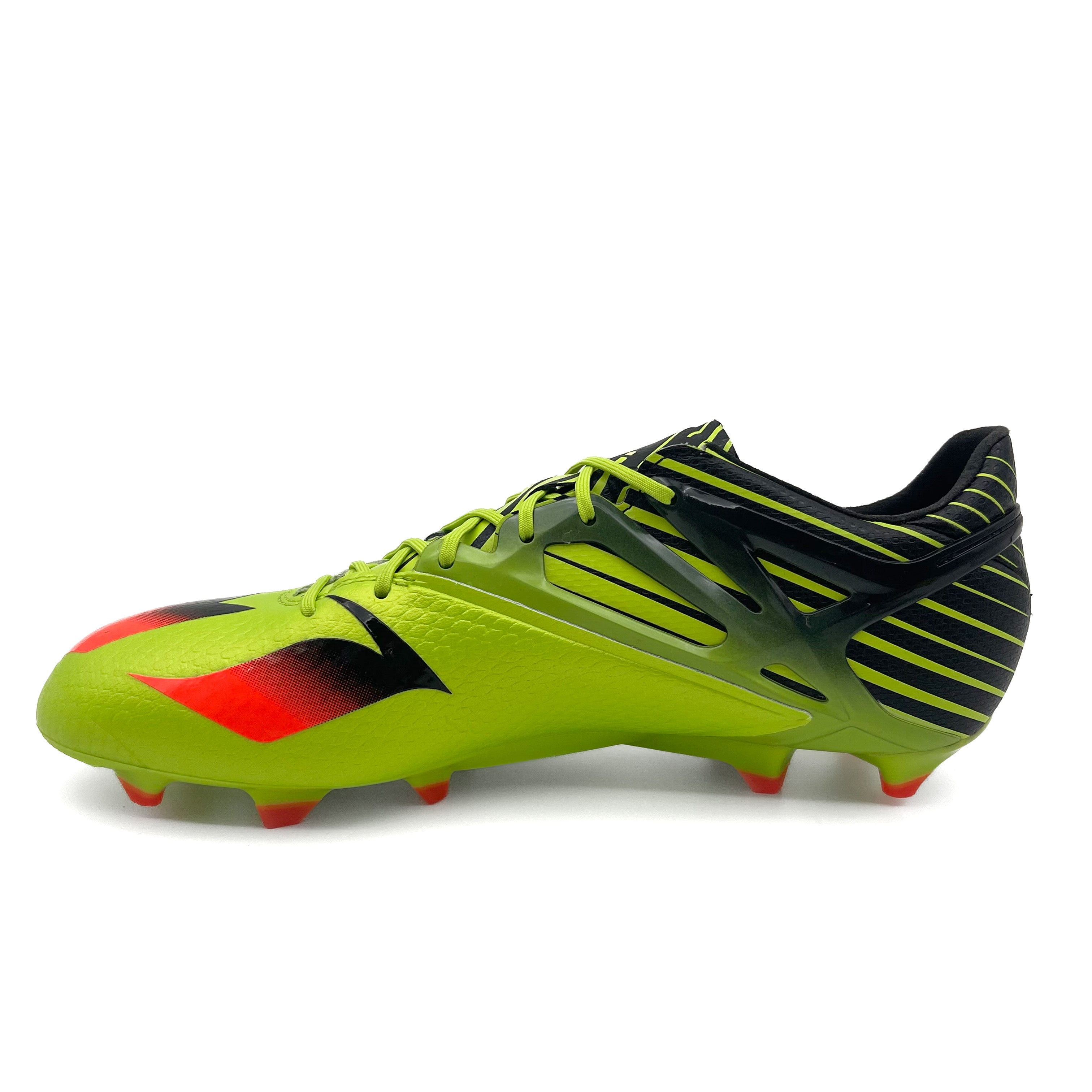 Adidas Messi Nemeziz 15.1 FG Soccer Cleats - Semi Solar Slime Color - Lightweight Football Boots for Firm Ground - Perfect for Training & Matches
