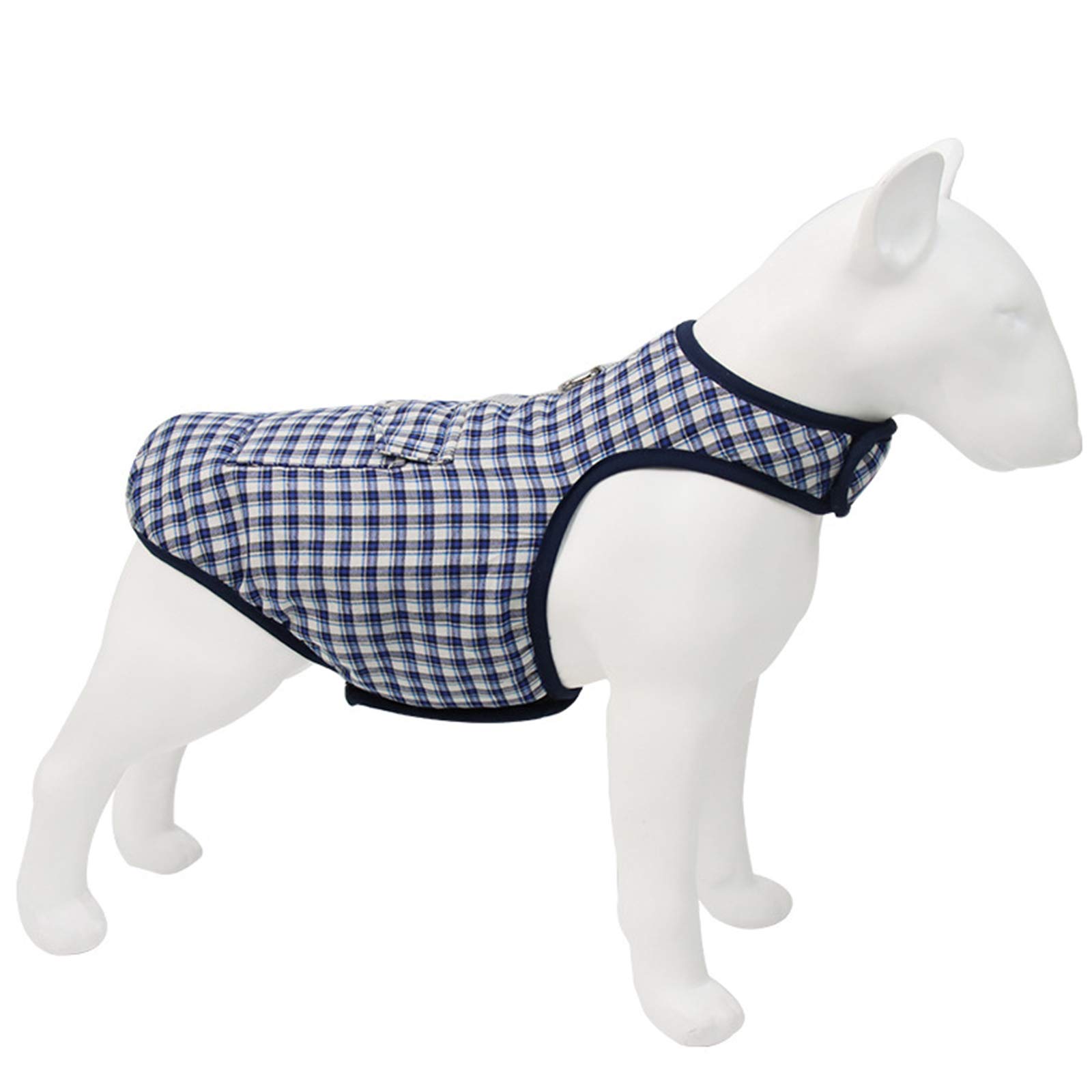 Waterproof & Reversible Reflective Dog Winter Coat - Warm Pet Jacket for Cold Weather, Small to Large Dogs (XS-4XL) with Pocket - Ideal for Outdoor Walks, Hiking & Winter Adventures