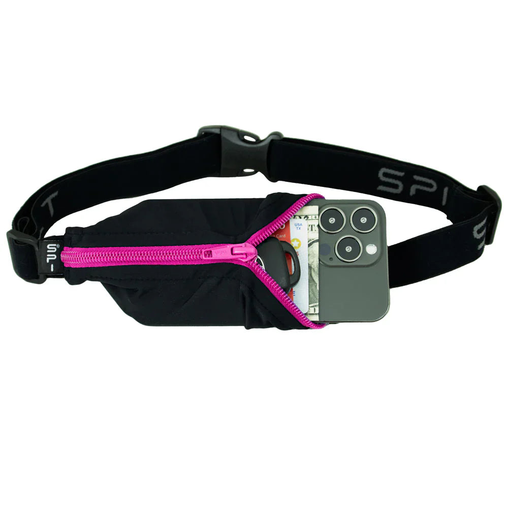 Original Title: Spi Belt   Optimized Title: Best Running Belt for Men & Women - Spi Belt Adjustable Waist Pack with Zipper Pocket for Phone, Keys & Cards - Perfect for Jogging, Hiking & Travel