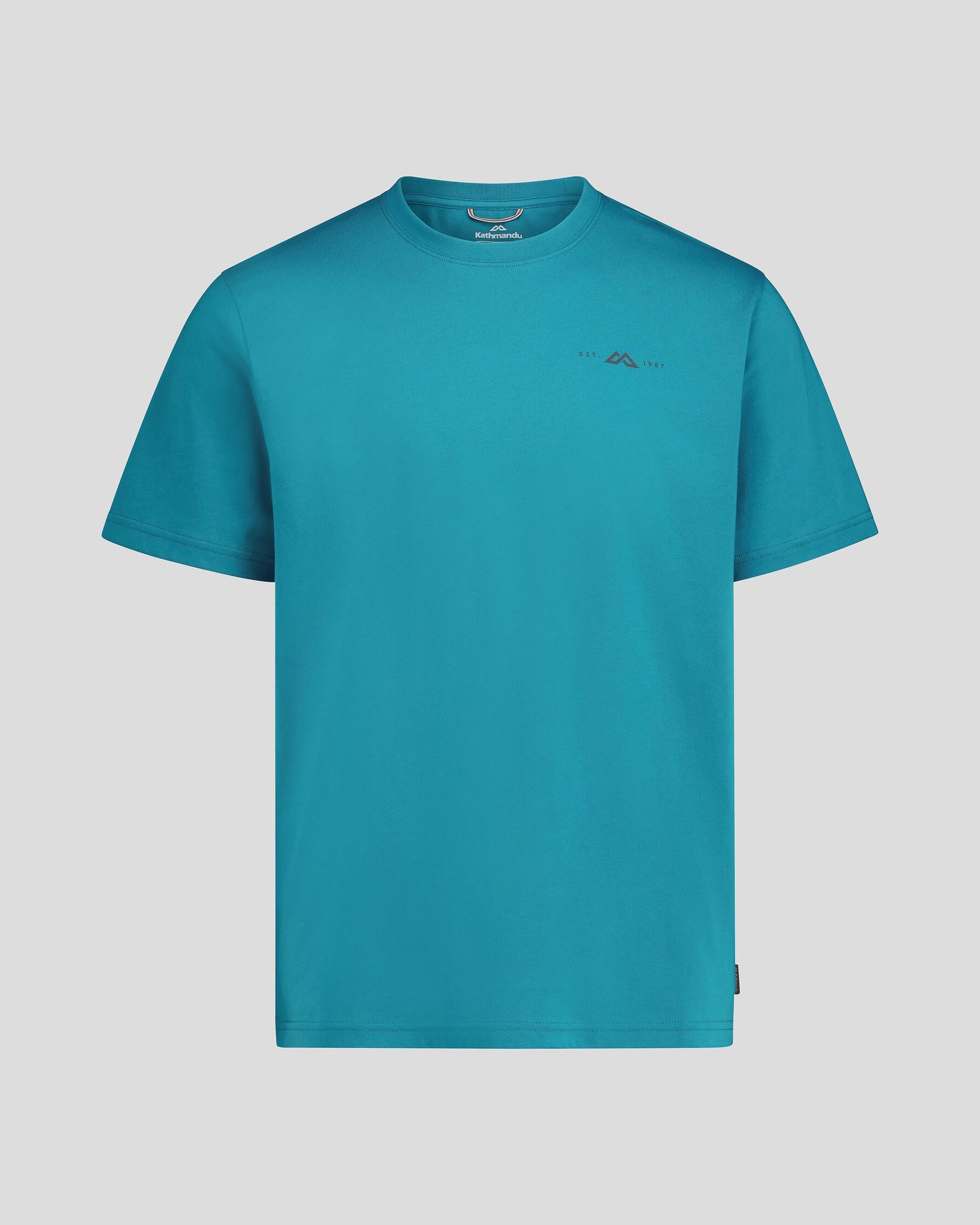 Vintage 1987 Men's Organic Cotton T-Shirt - Dark Eddy - Retro Style for Casual Wear & Everyday Outfits