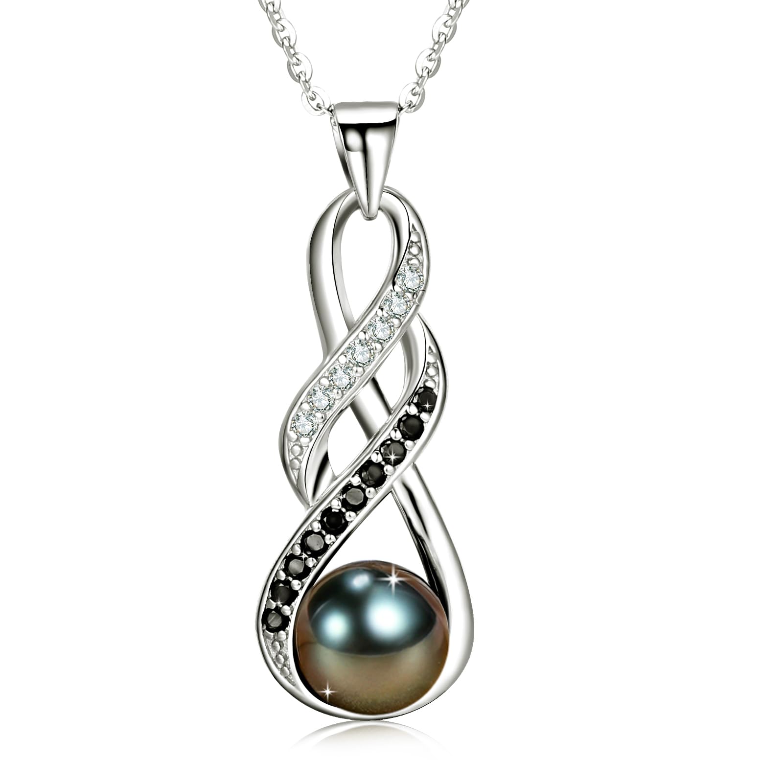 Valentine's Day Gifts for Women - Pearl Jewelry Set for Wife, Grandma, Mother's Day, Anniversary, Birthday & Christmas | Elegant Present for Wedding, Romantic Occasions & Special Celebrations