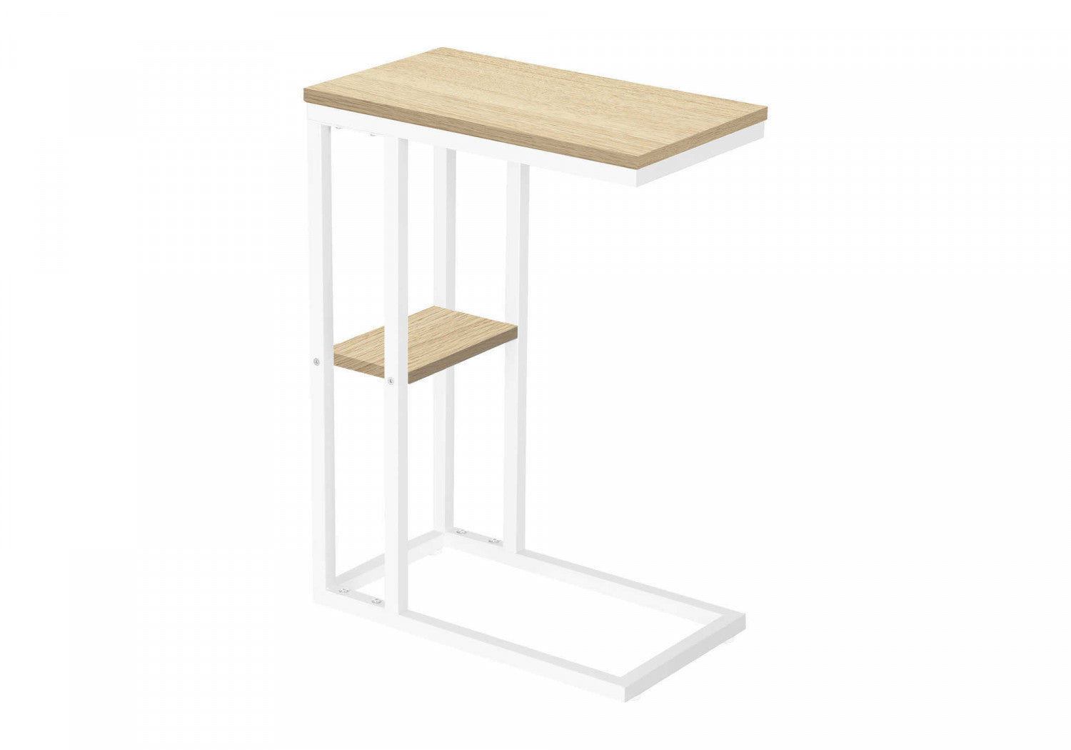 Breck Side Table - Natural Wood Nightstand for Bedroom, Living Room & Office - Stylish End Table with Modern Design