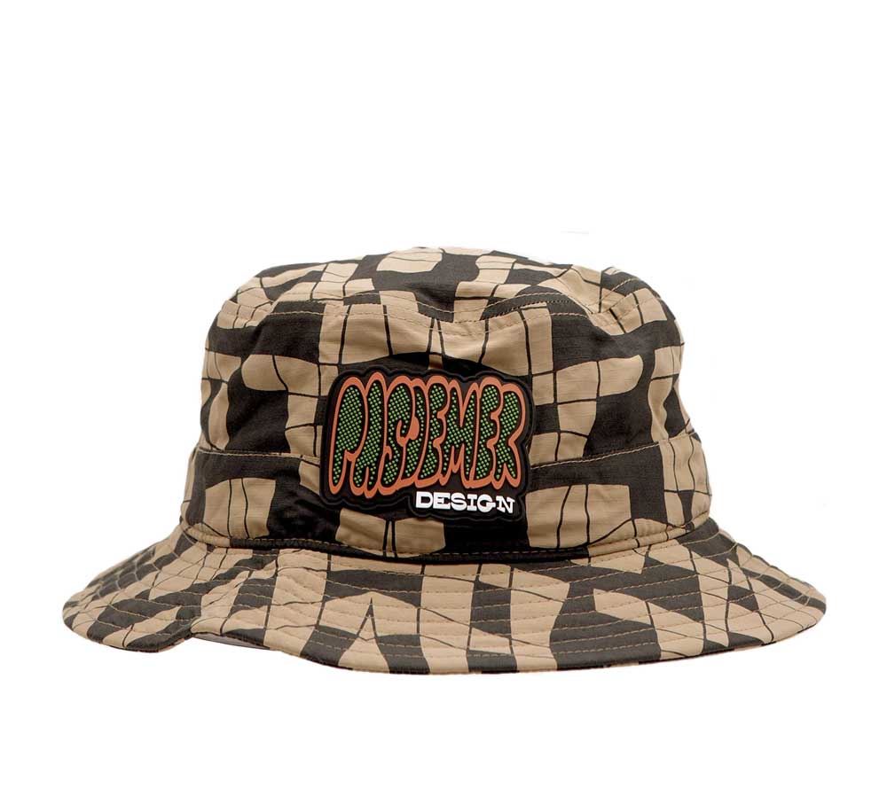 Stylish Crosswords Bucket Hat for Men & Women - Trendy Summer Sun Hat for Outdoor Activities, Beach, Hiking, and Travel