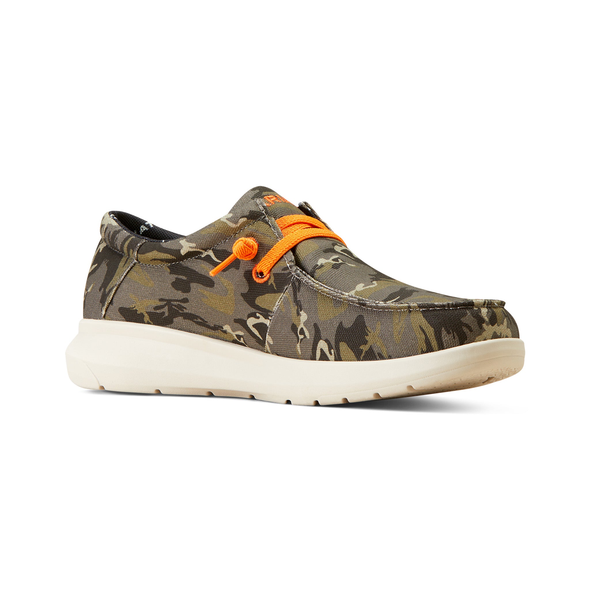 Ariat Men's Dark Camo Slip-On Hilo Work Shoes - Comfortable & Durable for Outdoor Work, Hiking, and Casual Wear