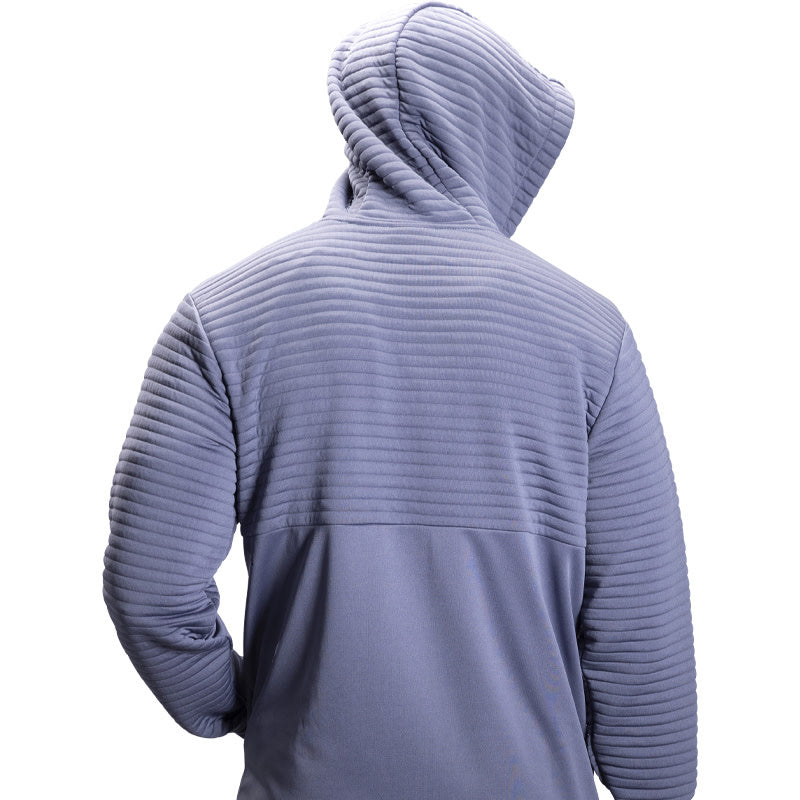 Bauer FLC 3D Full Zip Hoodie for Men - Lightweight & Breathable Hockey Jacket - Perfect for Ice Hockey Training, Outdoor Sports & Casual Wear