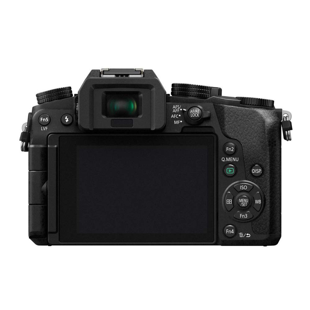 Panasonic LUMIX G7 4K Mirrorless Digital Camera with 14-42mm f/3.5-5.6 II Lens (Black) + Compact Shotgun Microphone Bundle - Perfect for Vlogging, YouTube Content Creation & Travel Photography