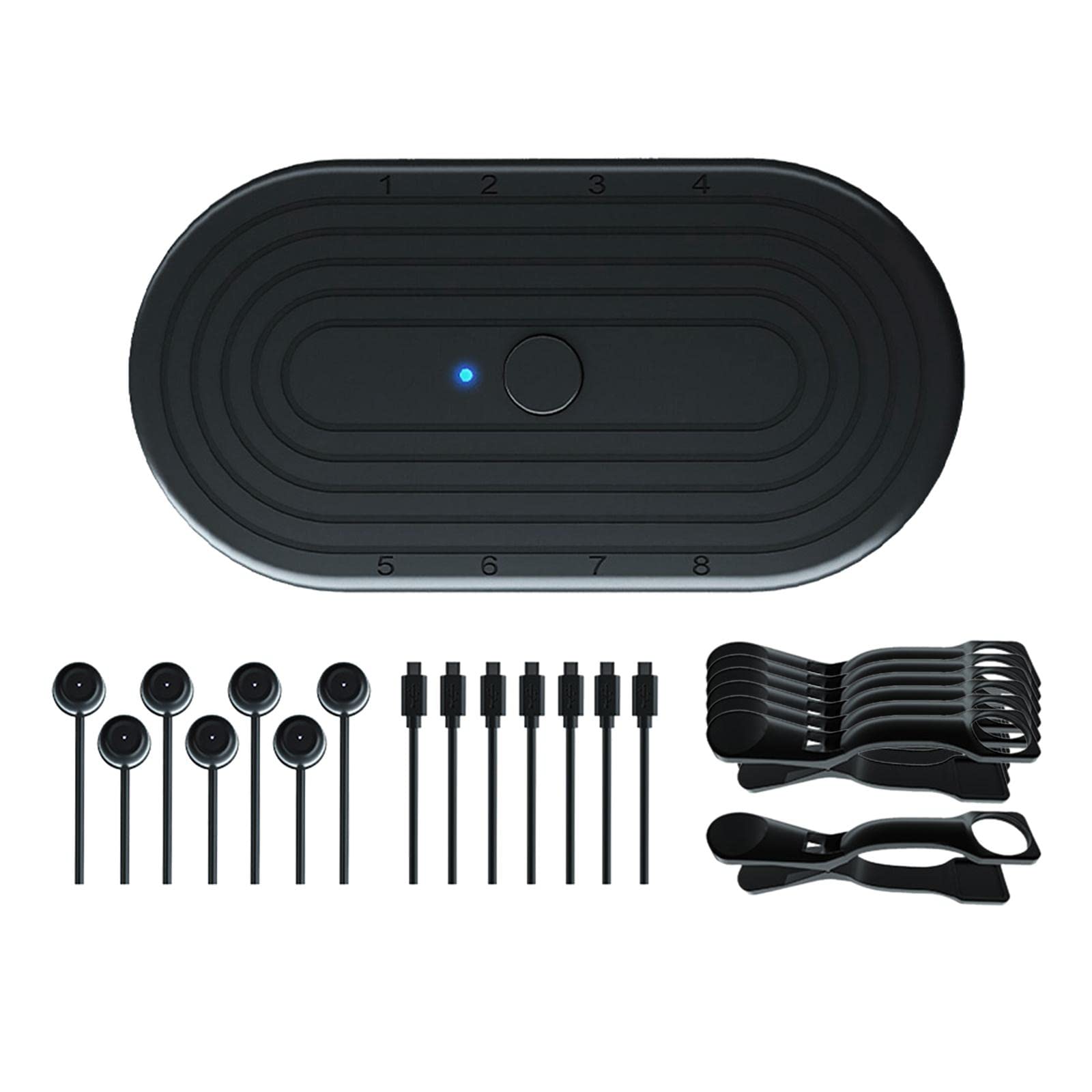 Balikha 8-in-1 Phone Clicker - Quiet Operation, Adjustable & Flexible Finger Simulator for Gaming, Order Grabbing & Gift Giving - Stable Multi-Device Clicking Tool (Perfect for Mobile Games, Online Shopping & Productivity Tasks)