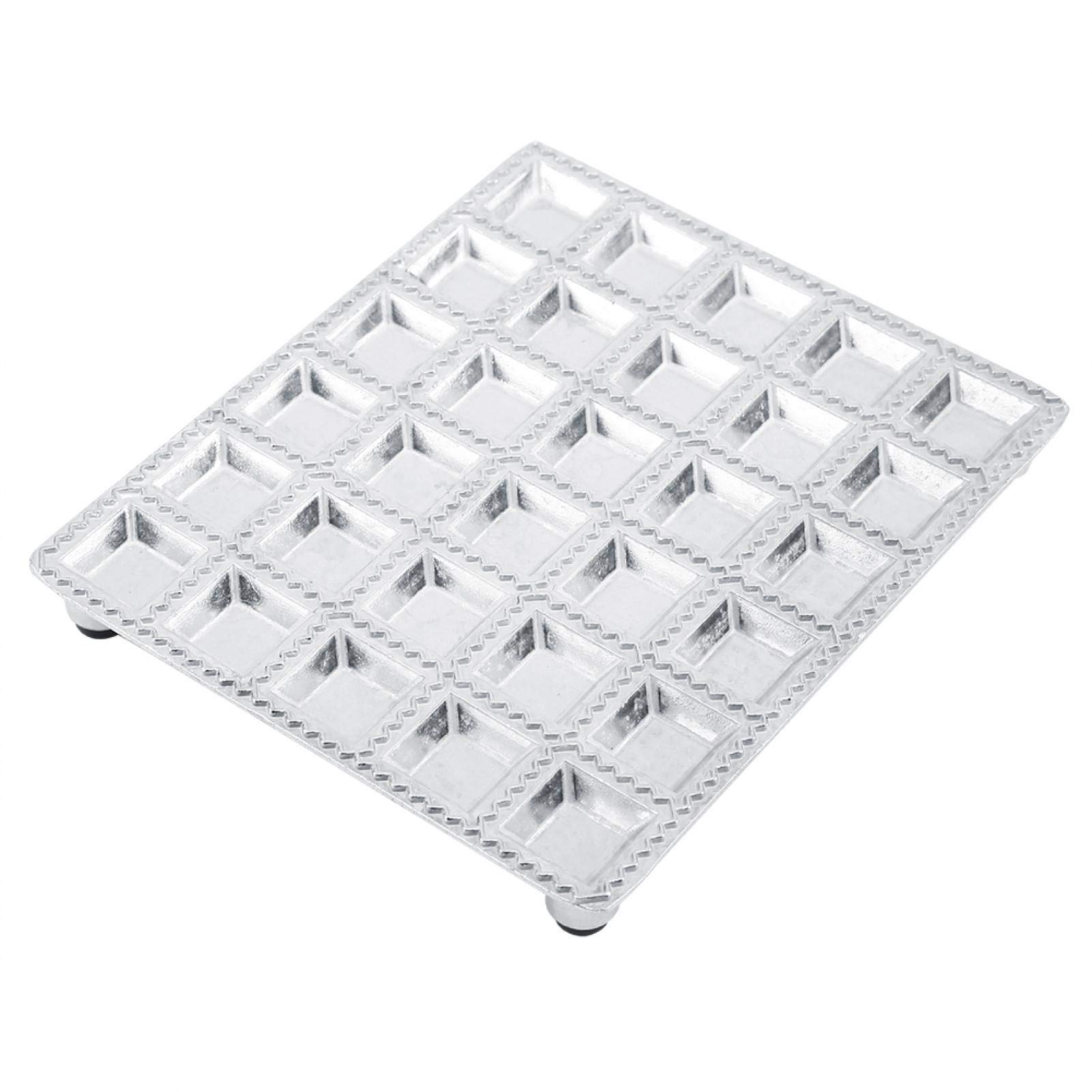 Stainless Steel Ravioli Maker - Professional Dumpling & Pasta Press Mold for Homemade Italian Cuisine | Perfect Kitchen Tool for Beginners & Chefs | Ideal for Making Square Ravioli, Dumplings, and Pasta Dishes at Home