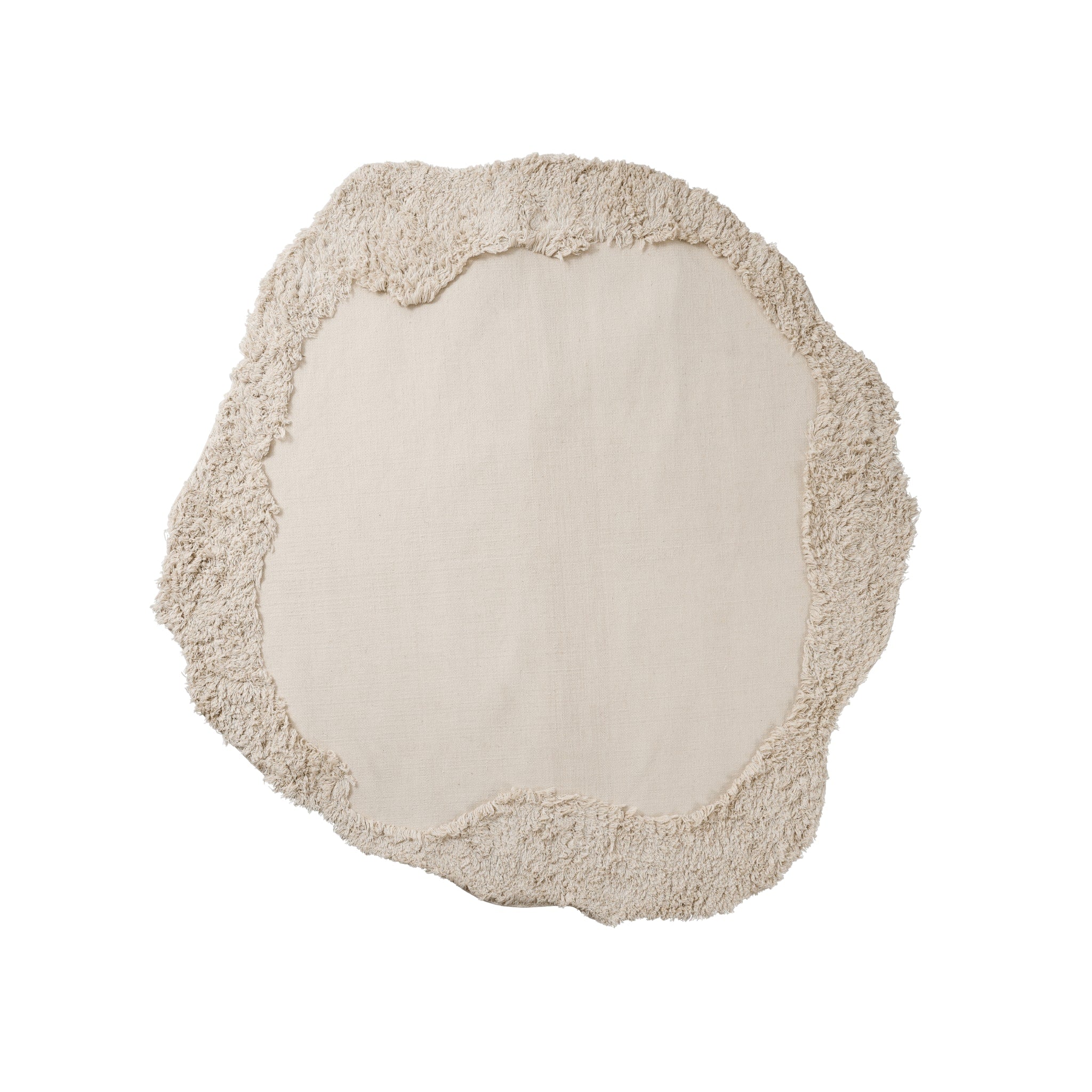 FERM LIVING Norte Outdoor Rug - 210cm Round Natural Fiber Rug for Patio, Garden, Deck & Backyard Decor