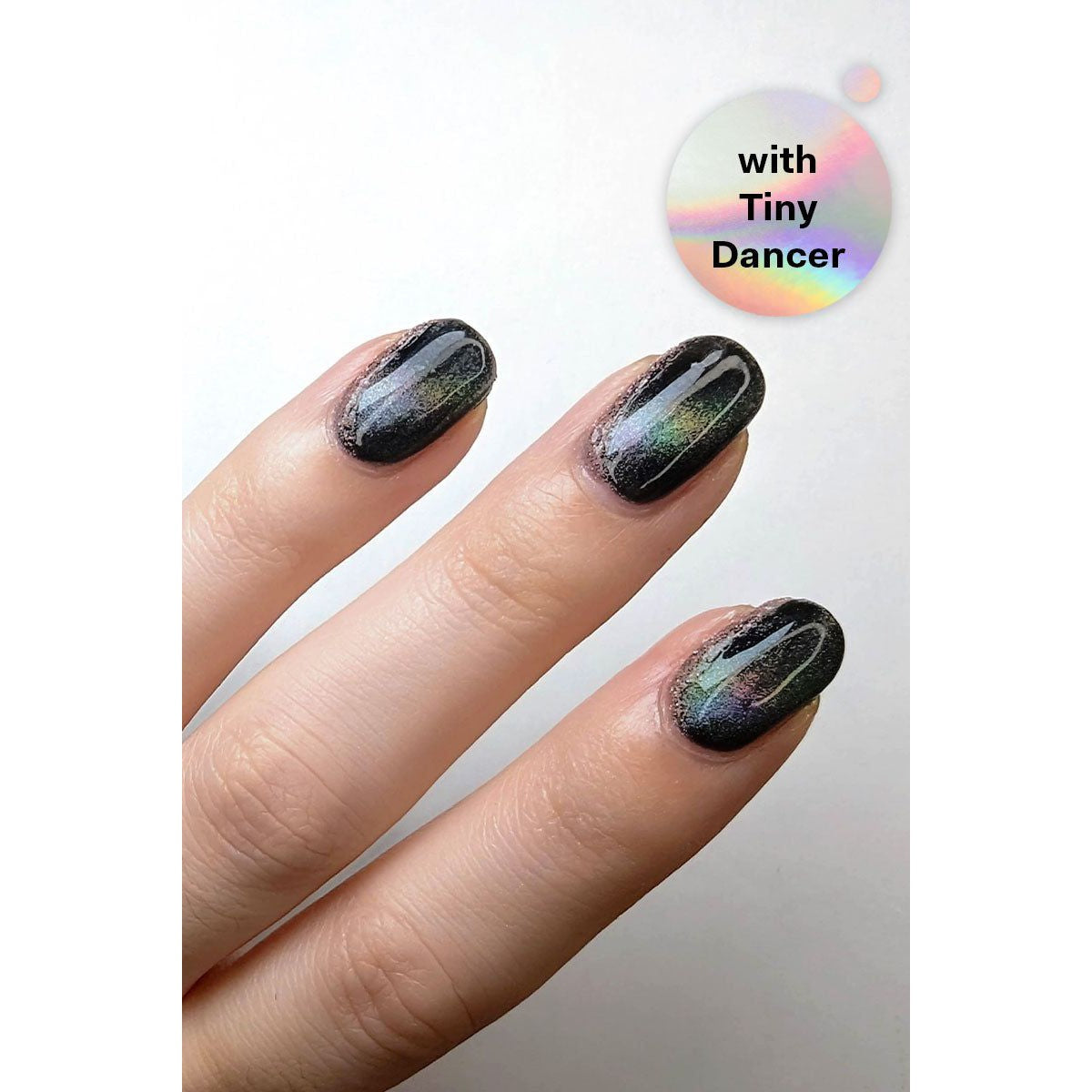 Cirque Colors Black Swan Nail Polish - 0.37 oz Long Lasting Vegan & Cruelty-Free Nail Lacquer - Perfect for Manicures, Pedicures, and Special Occasions