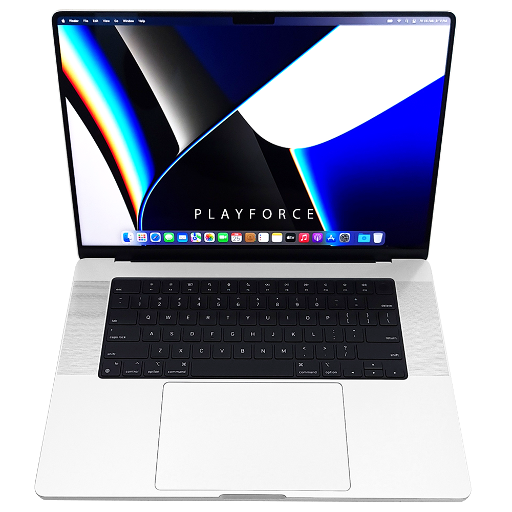 Apple MacBook Pro 16-inch Laptop with M1 Pro Chip, 16GB RAM, 512GB SSD - Silver | Powerful Performance for Creative Professionals, Video Editing & Programming