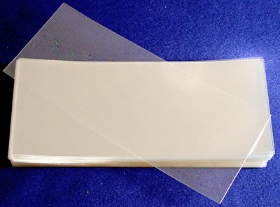 Dupont Melinex Currency Sleeves - 100 Pack Clear Plastic Banknote Protectors for Collectors, Auctions & Cash Storage | Perfect for Coin Shops, Banks & Home Safekeeping