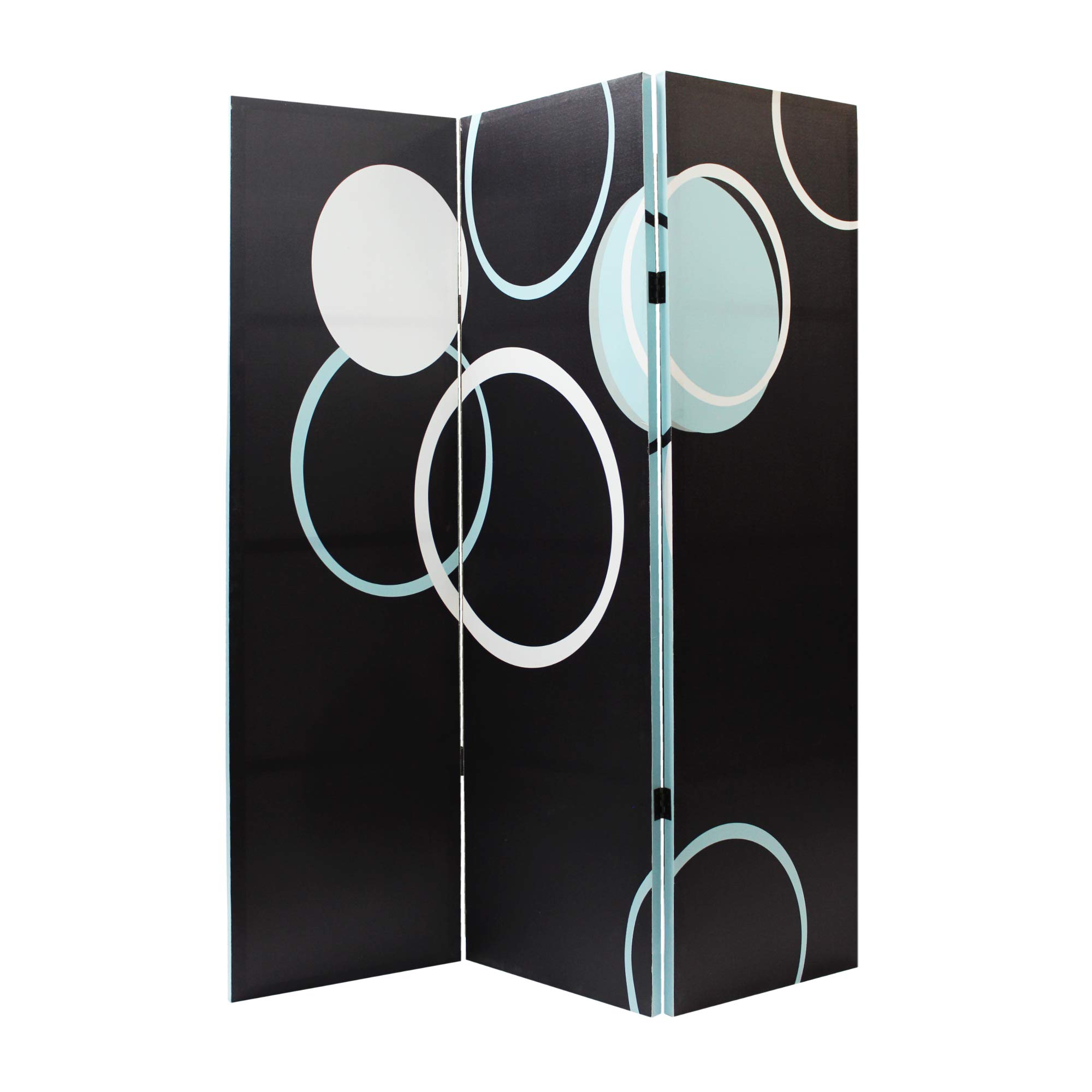 Screen Gems Modalla Room Divider - 6-Panel Folding Privacy Screen for Home & Office - Perfect for Living Room, Bedroom, and Workspace Separation